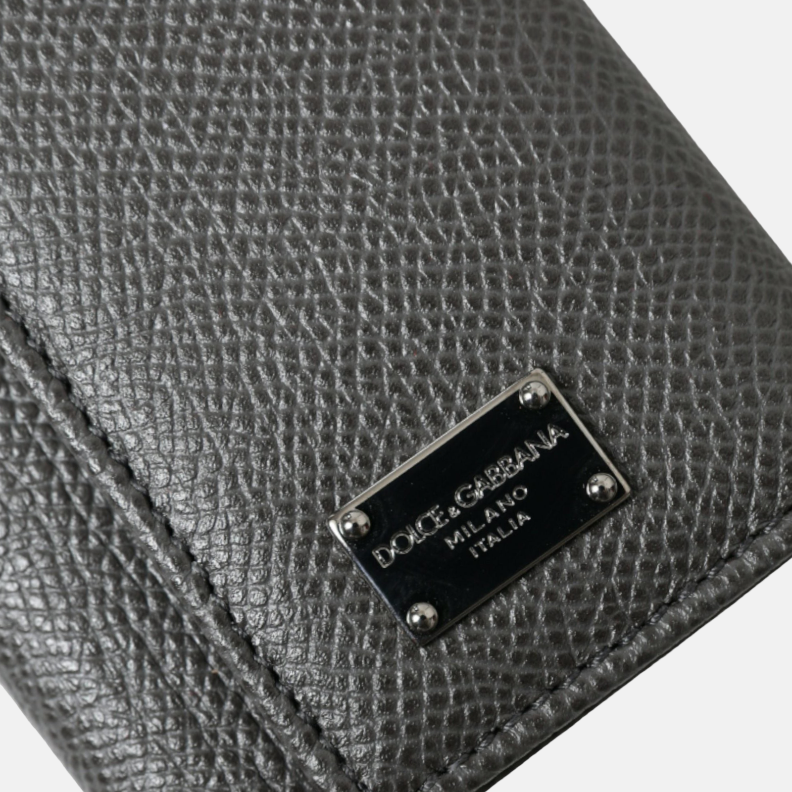 Dolce & Gabbana Logo Plaque Trifold Keyring