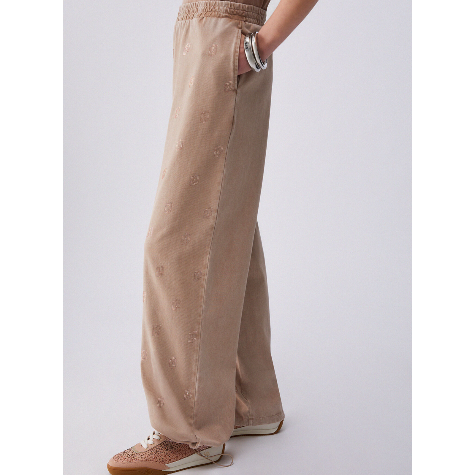 Дамски панталон Liu Jo Better Women Trousers TA6102 JS008 L9030 Side View