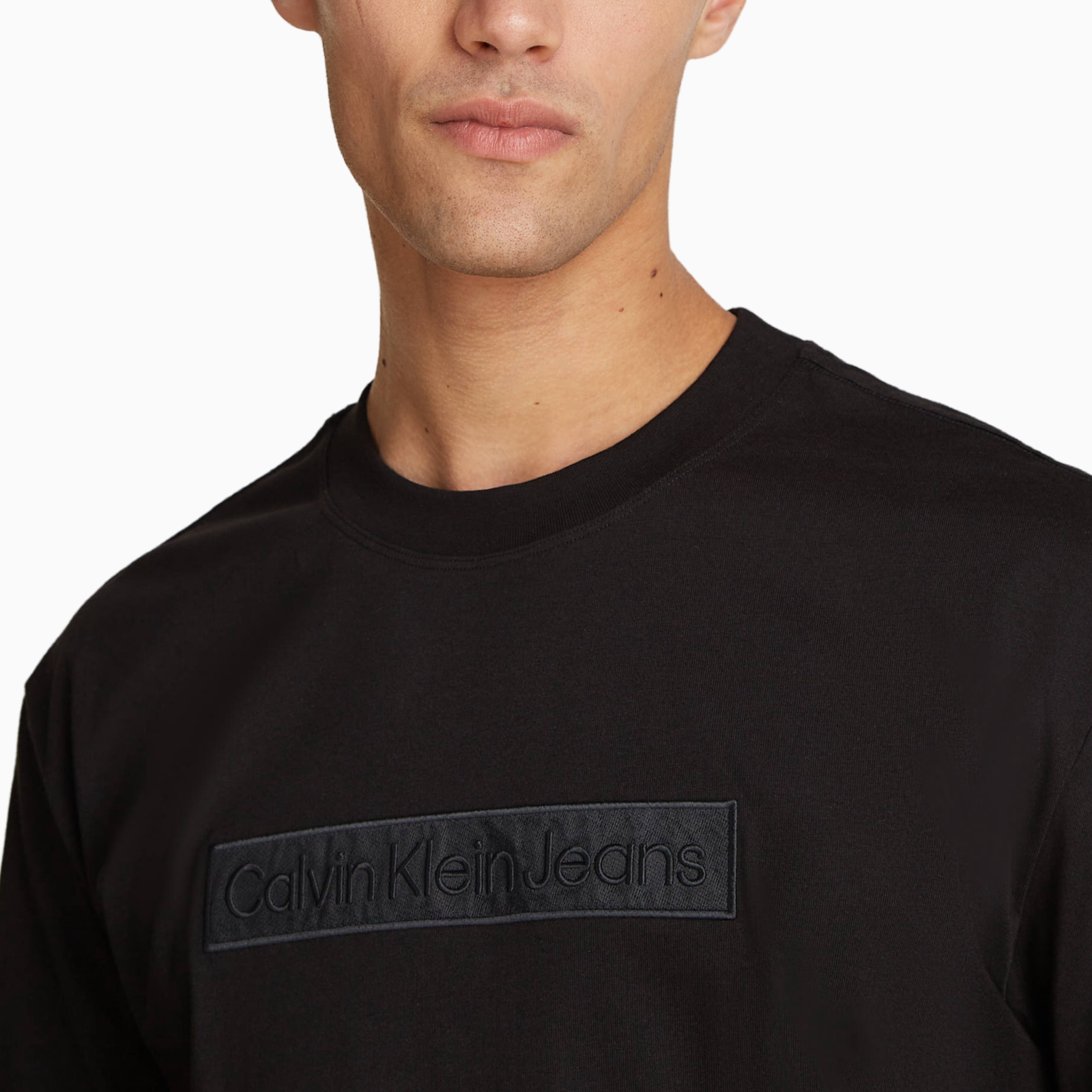Мъжка черна тениска Calvin Klein Jeans J30J326205