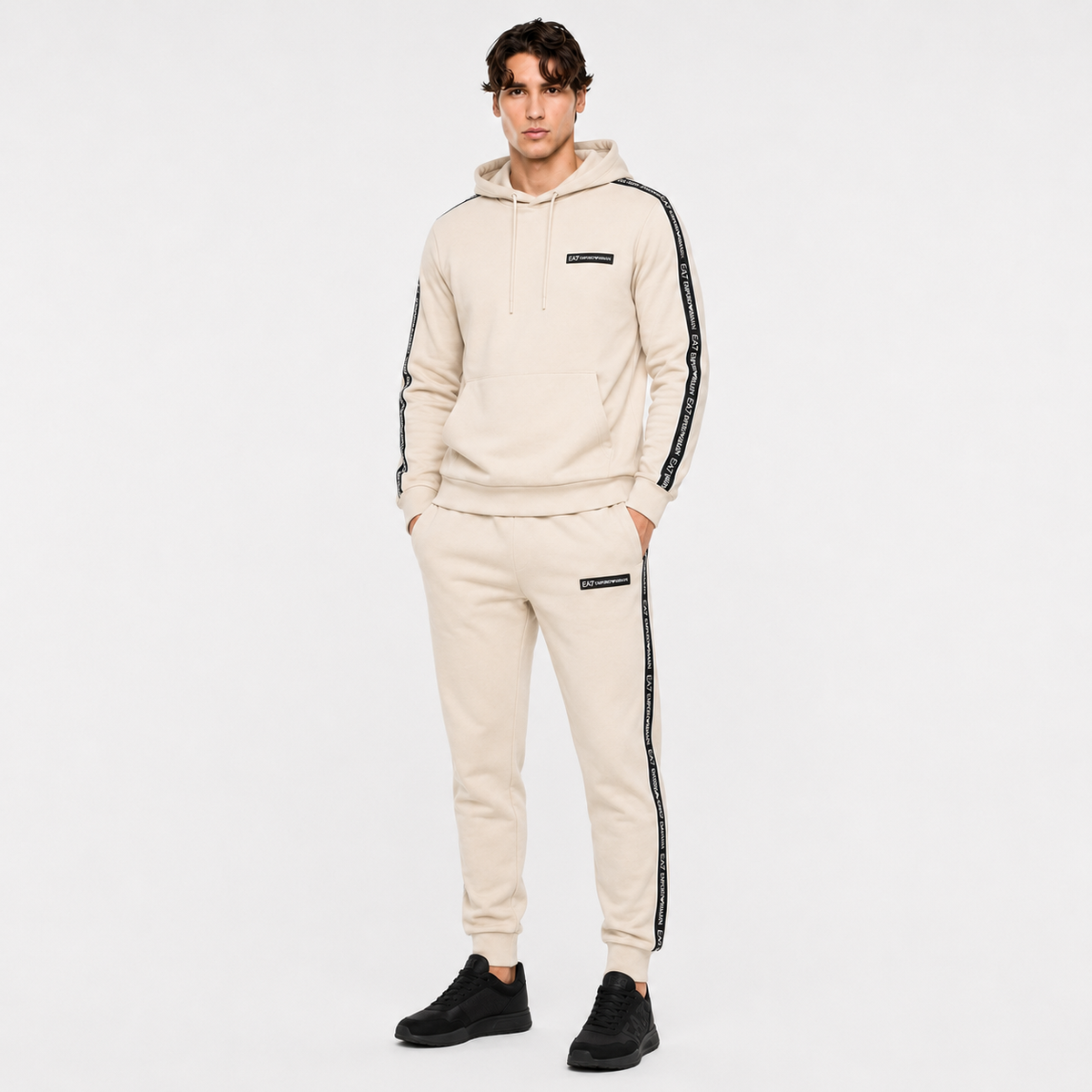 Мъжки суичър EA7 Emporio Armani Men Sweatshirt 7M002196 AF10377 U1079 Front View