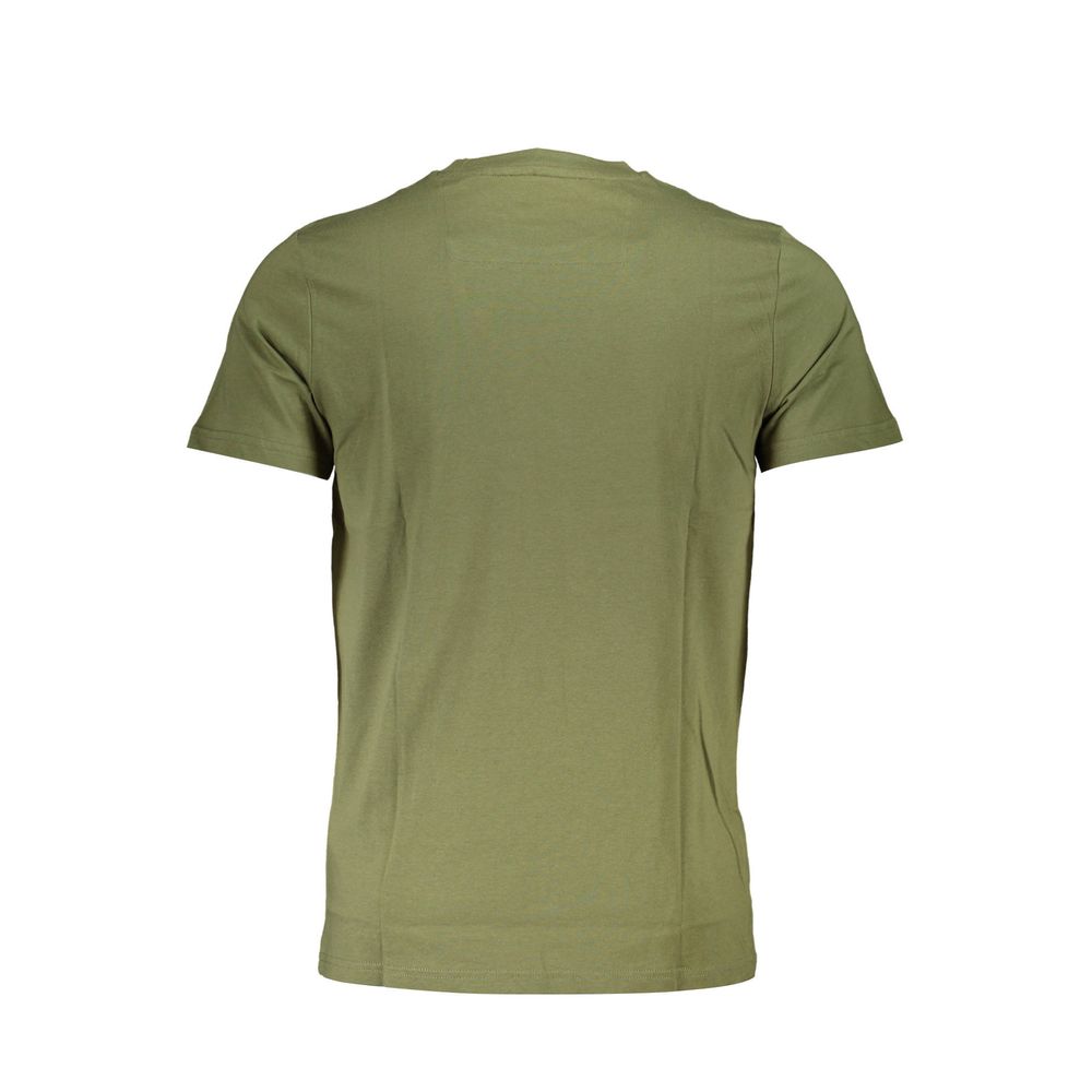Мъжка тениска Men's t-shirt Cavalli Class
QXT61VJD060 377E570 04050 Military green back view