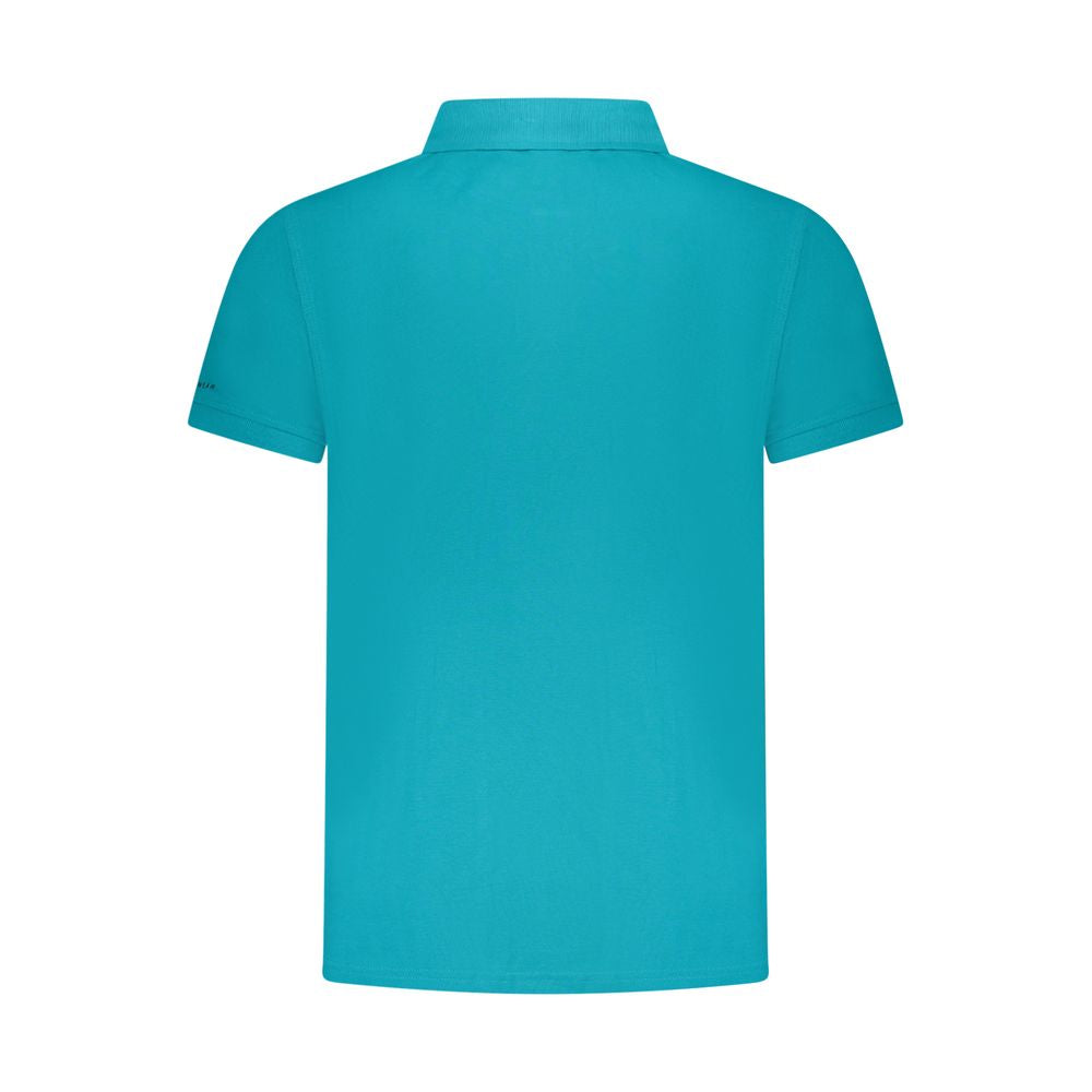 Мъжка поло тениска в светло азурно синьо Men’s polo shirt Trussardi Beachwear
TRU25MPL01 Azzuro Back view