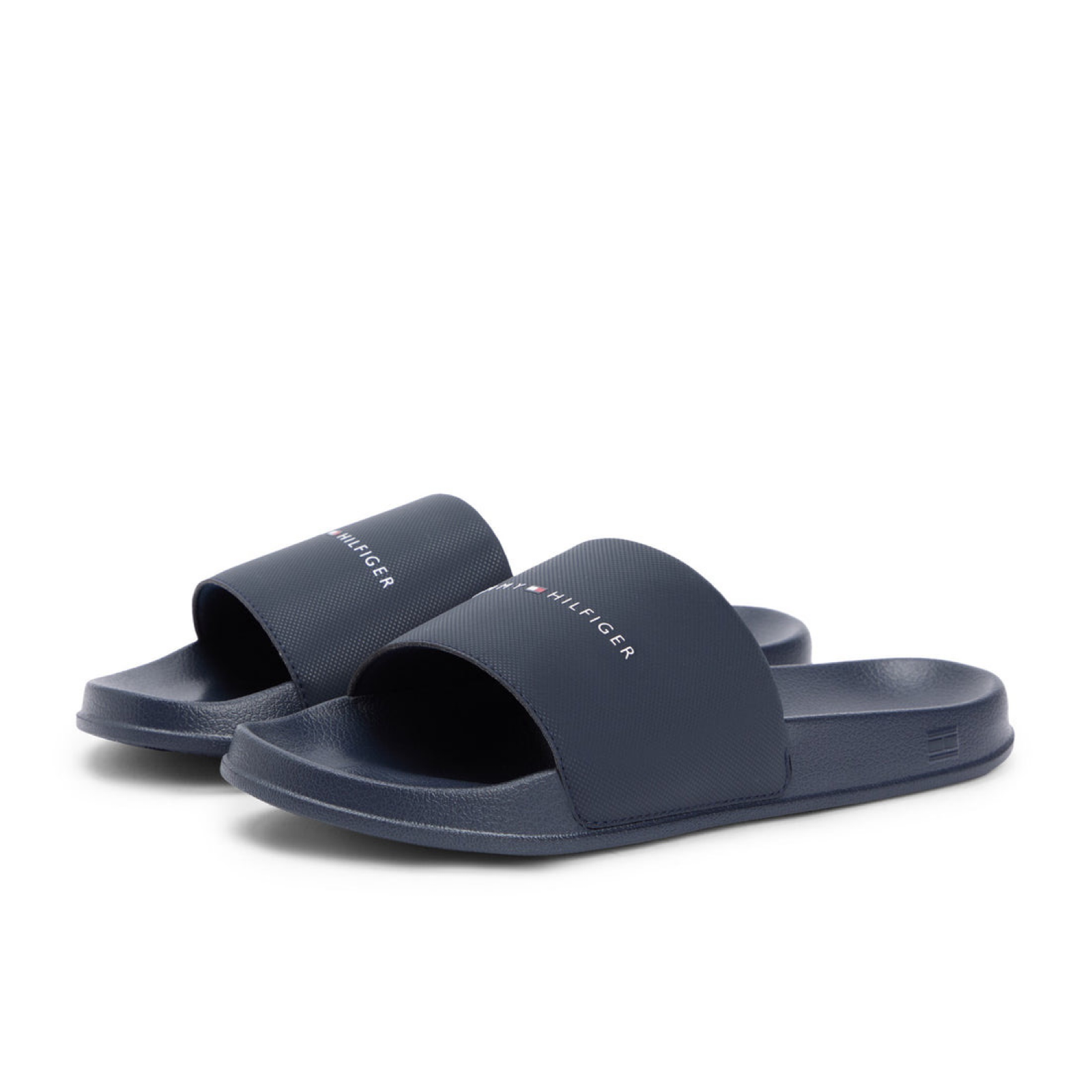 Мъжк сини чехли Tommy Hilfiger Men Slippers FM0FM05799 DW5 Lateral View
