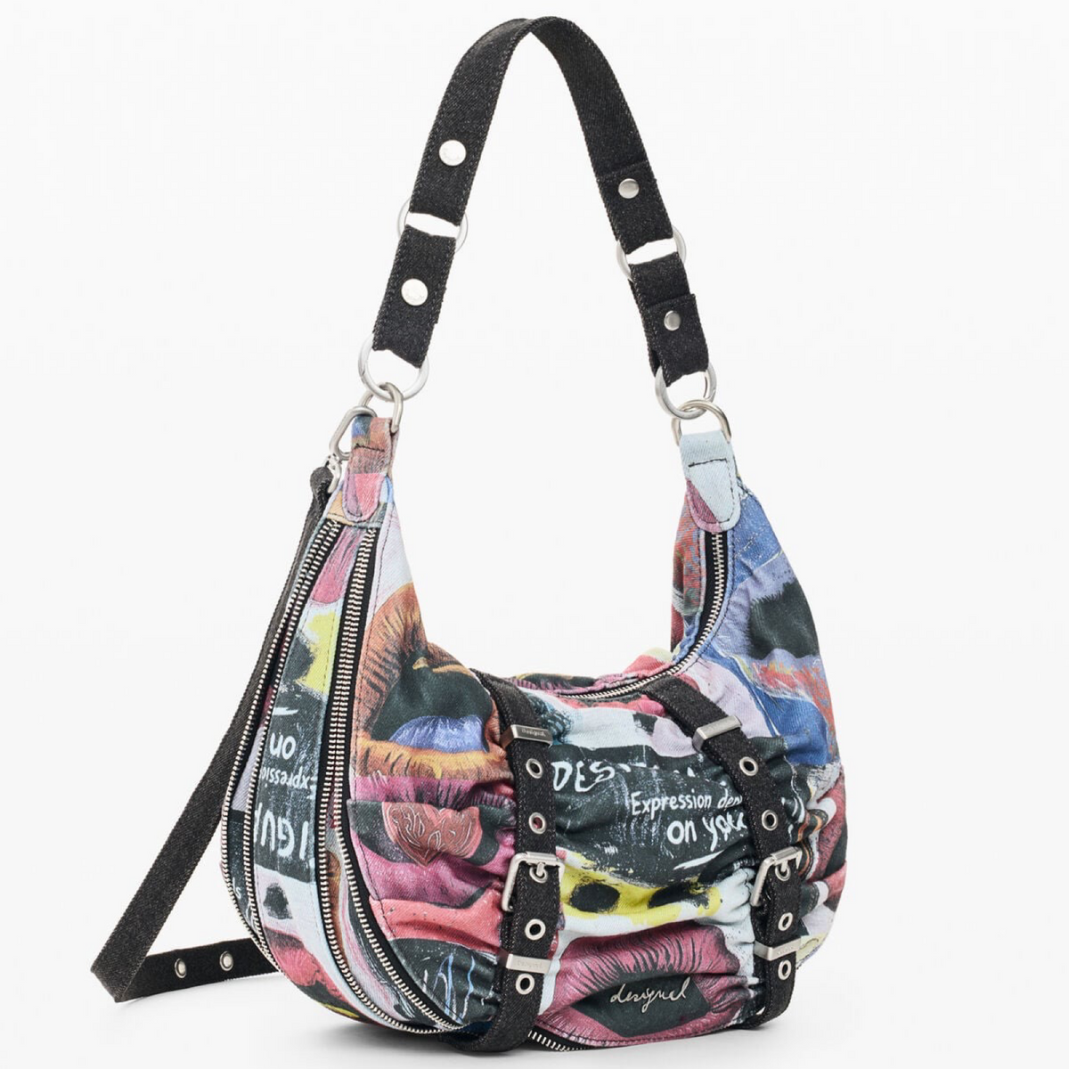 Дамска чанта Desigual Women Shoulder Bag 26WAXA31 5016 Side View