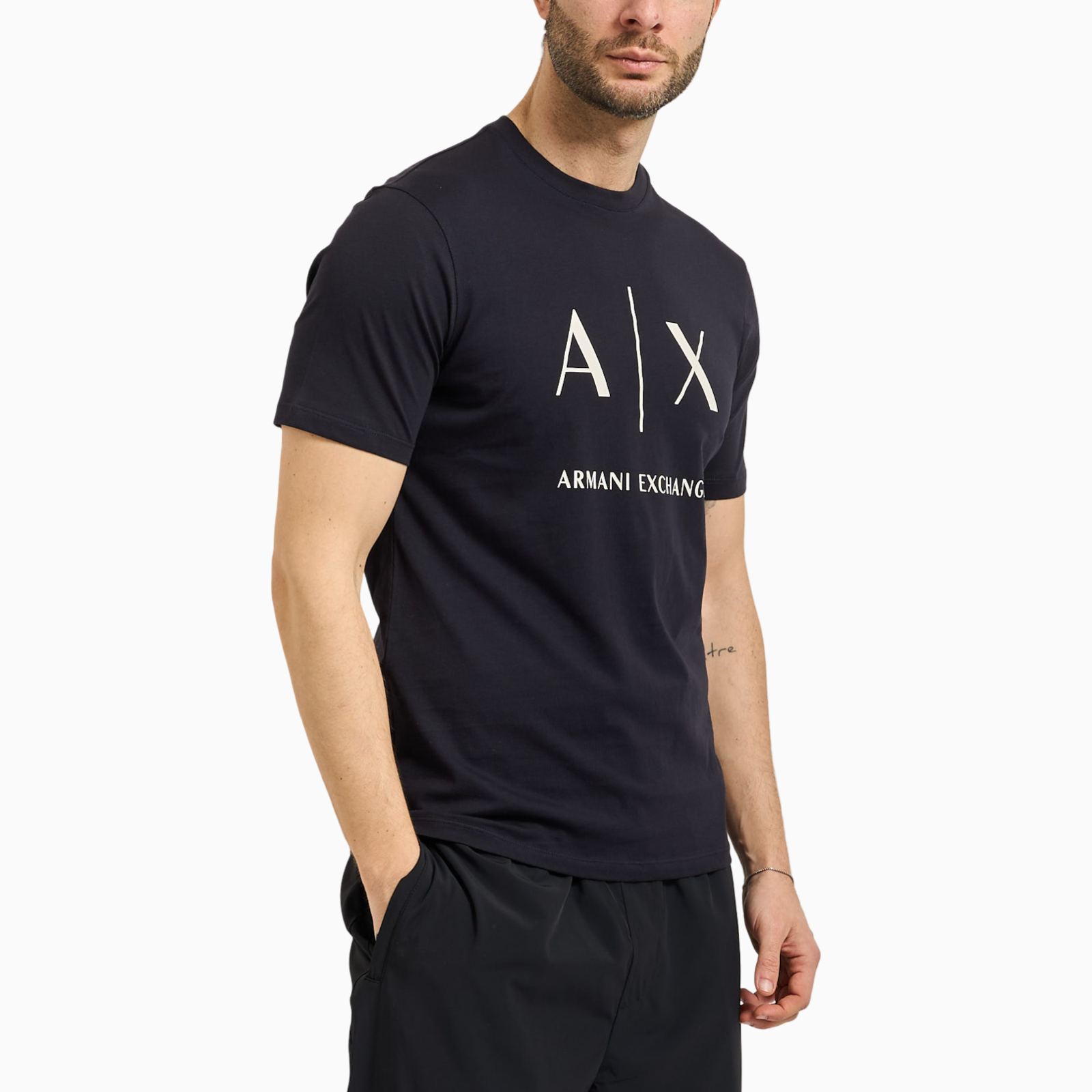 Мъжка тениска Armani Exchange Men T-shirt XM002683 AF10356 UB101 Side View