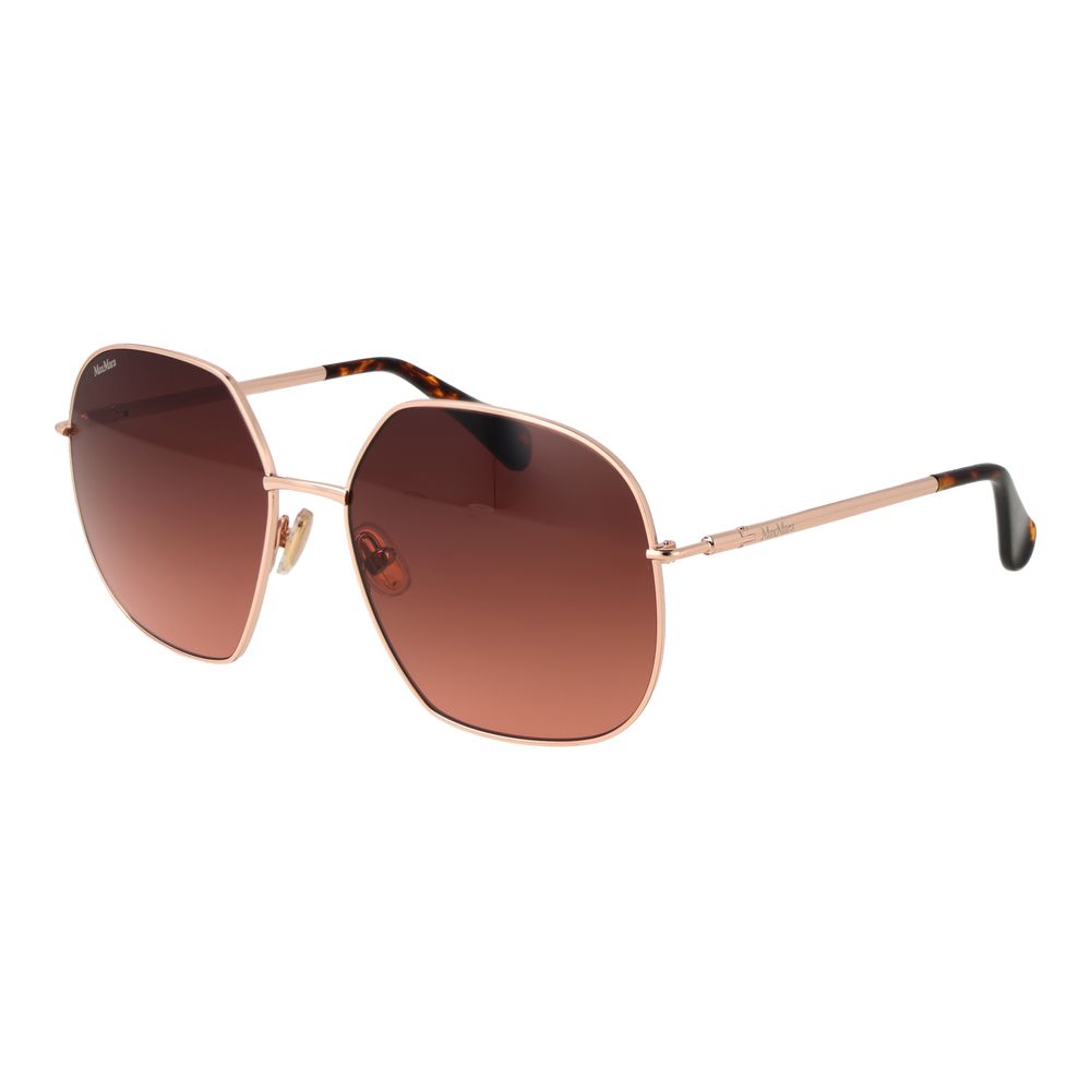 Max Mara Rose Gold Women Sunglasses