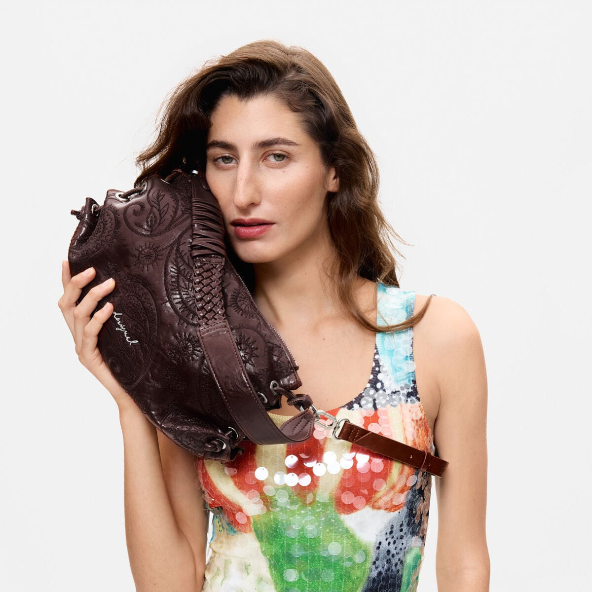 Дамска чанта Desigual women’s crossbody bag 26WAXP59 3006 Front view