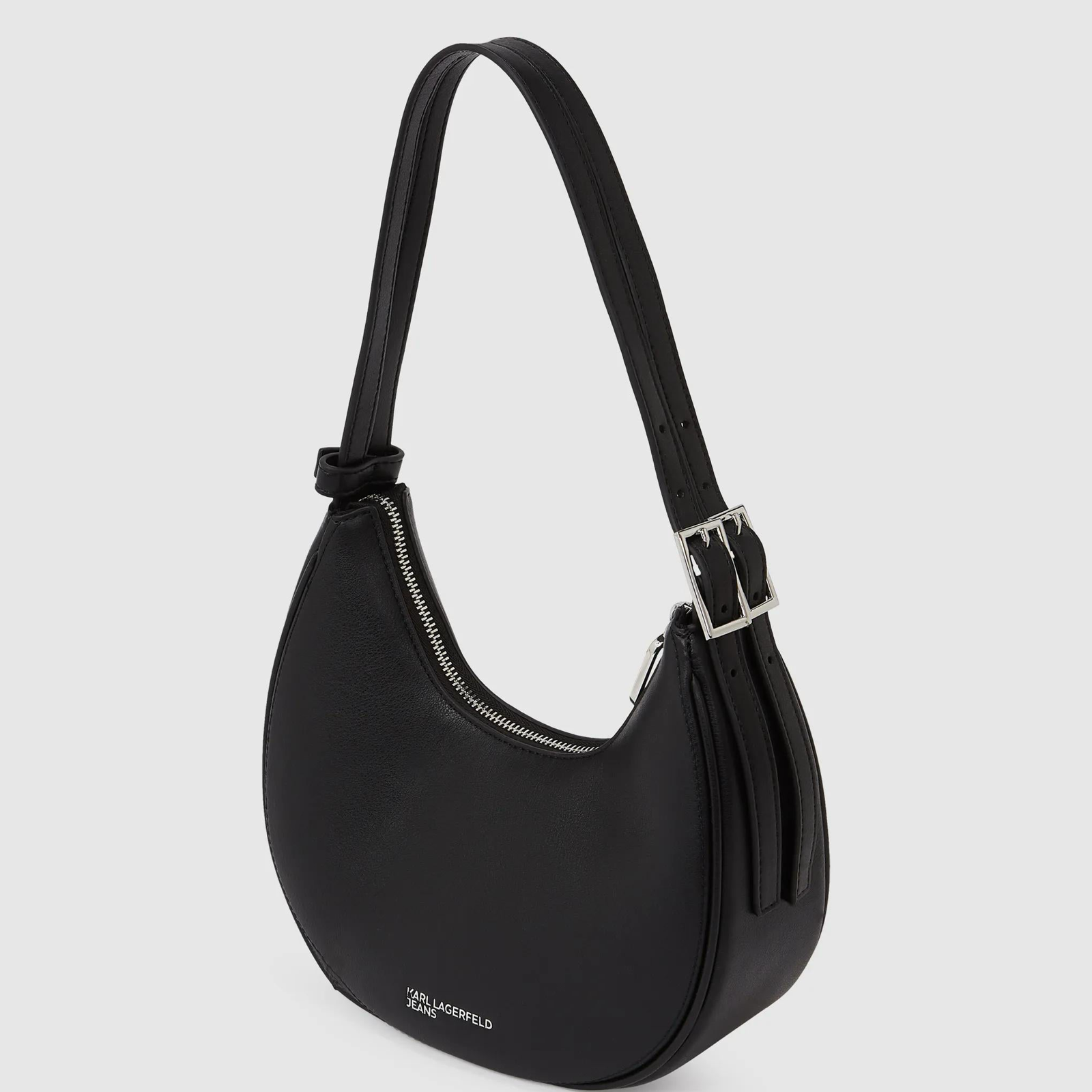 Дамска чанта Karl Lagerfeld Jeans Twin Strap Moon Shoulder Bag B2W30126999 Back View