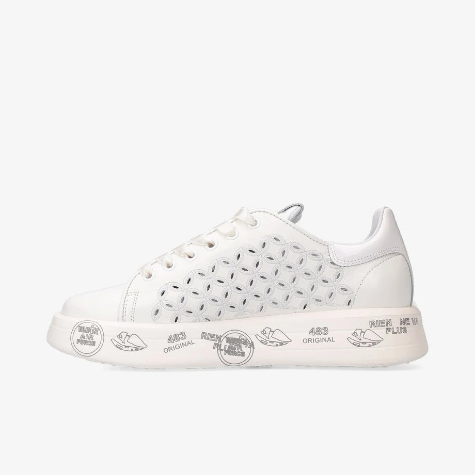 Дамски кецове Premiata Women Sneakers Belle 6283 Medial View