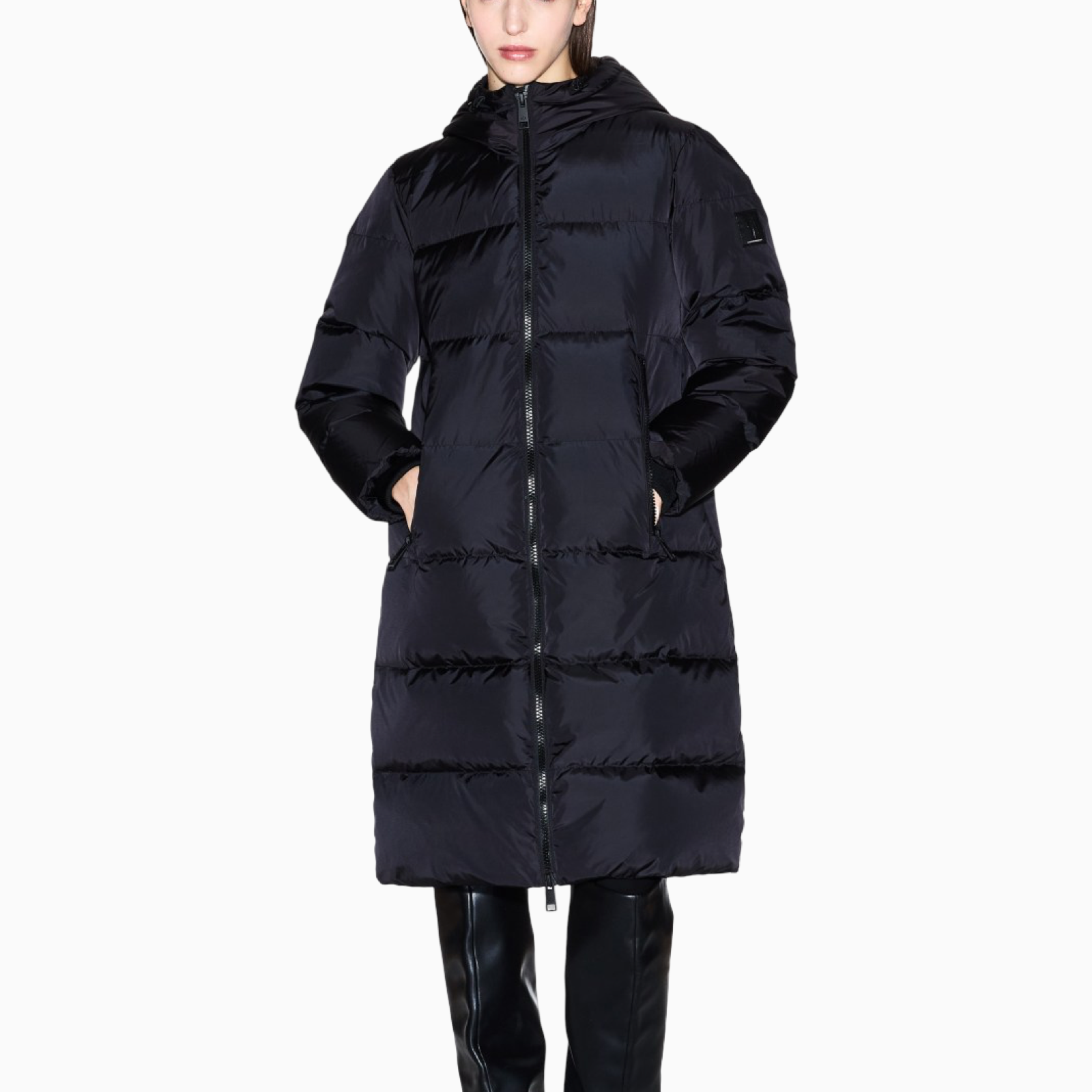 Дамско парка яке Armani Exchange Women Parka Jacket XW000251 AF12286 Front View