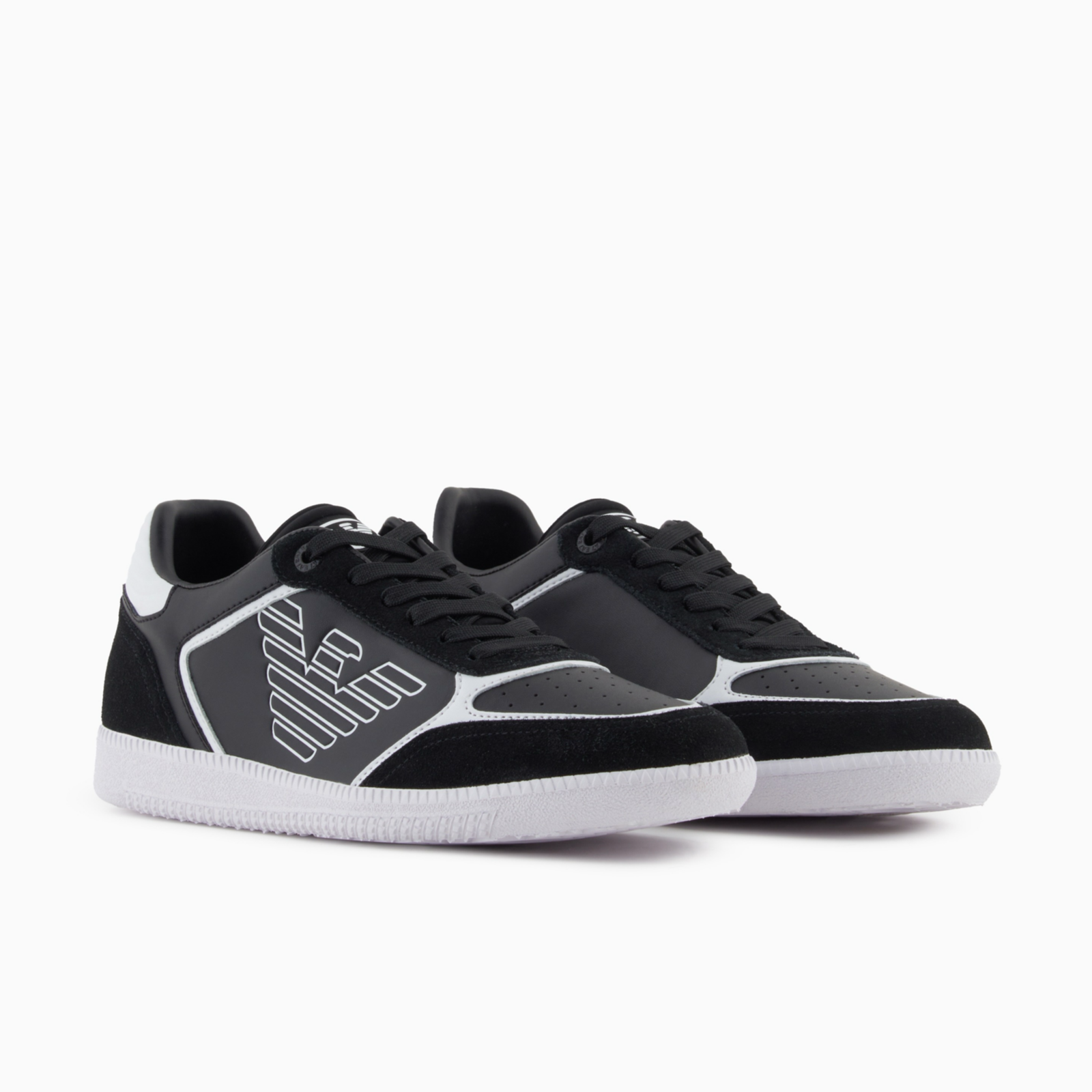 Мъжки кецове EA7 Emporio Armani Heritage Eagle Men Sneakers 7X000405 AF19826 MC001 Front View