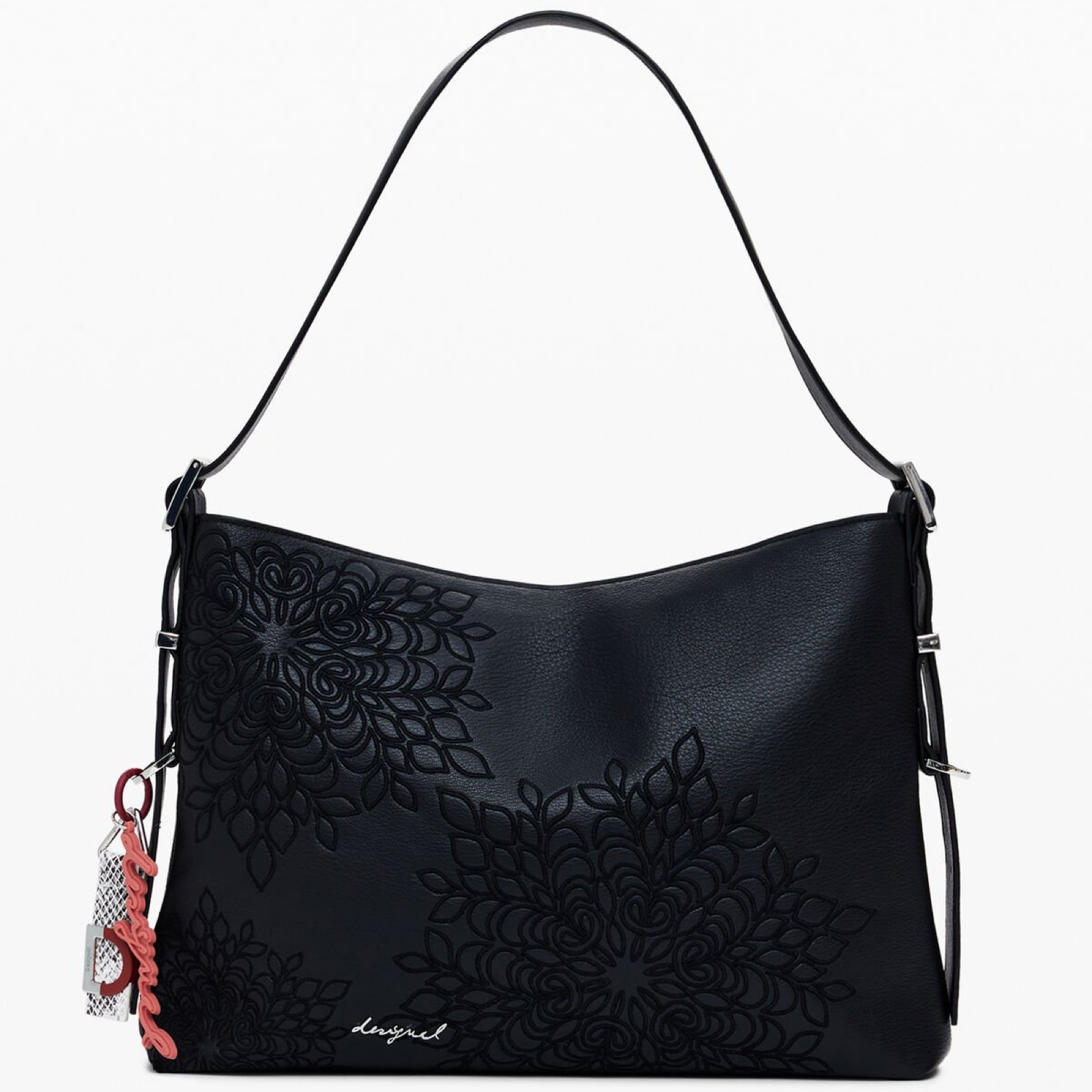 Дамска чанта Women’s shoulder bag Desigual 25WAXPA0 2000 Black front view