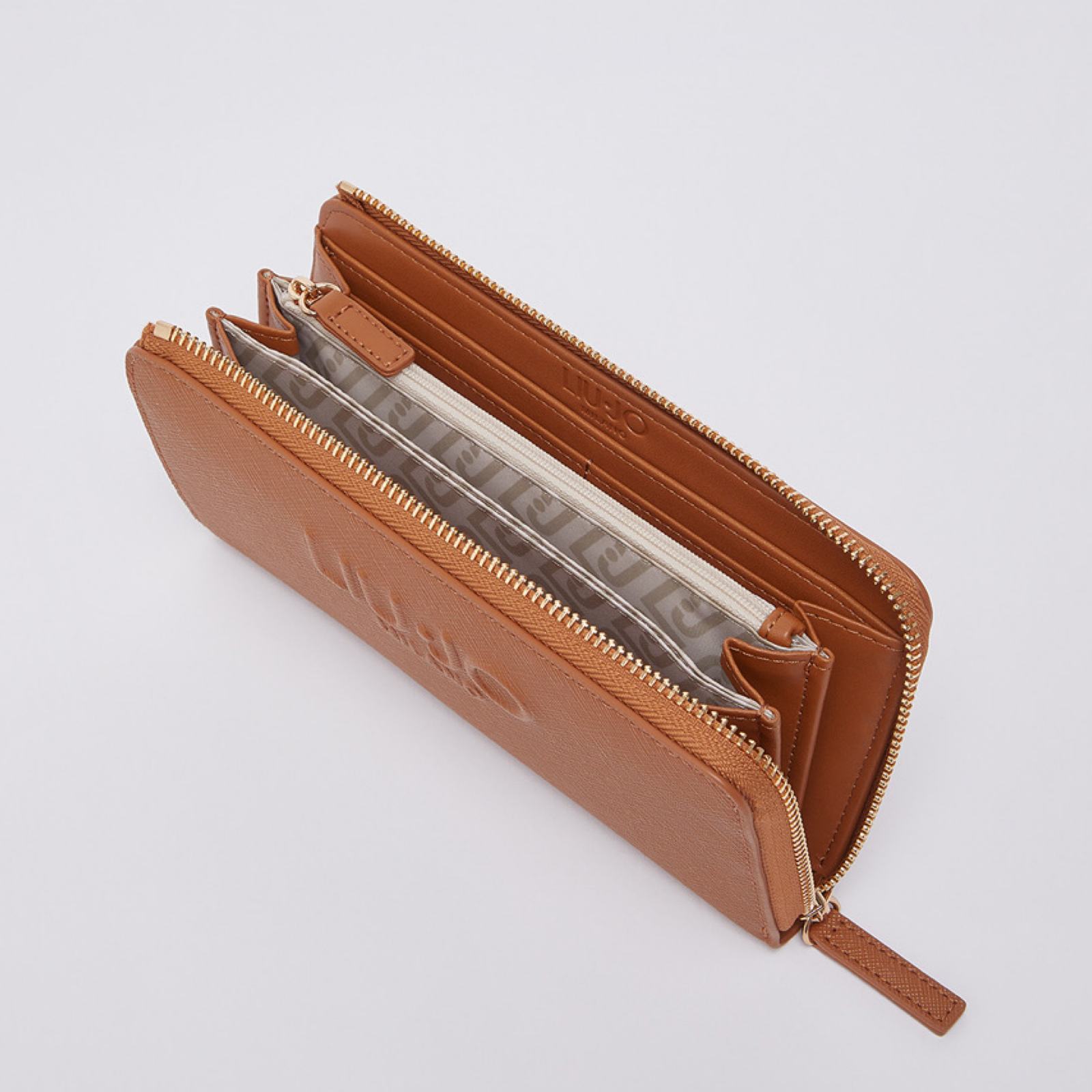 Дамско кафяво портмоне Liu Jo Women Wallet AA6285 ES029 X0742 Inside View