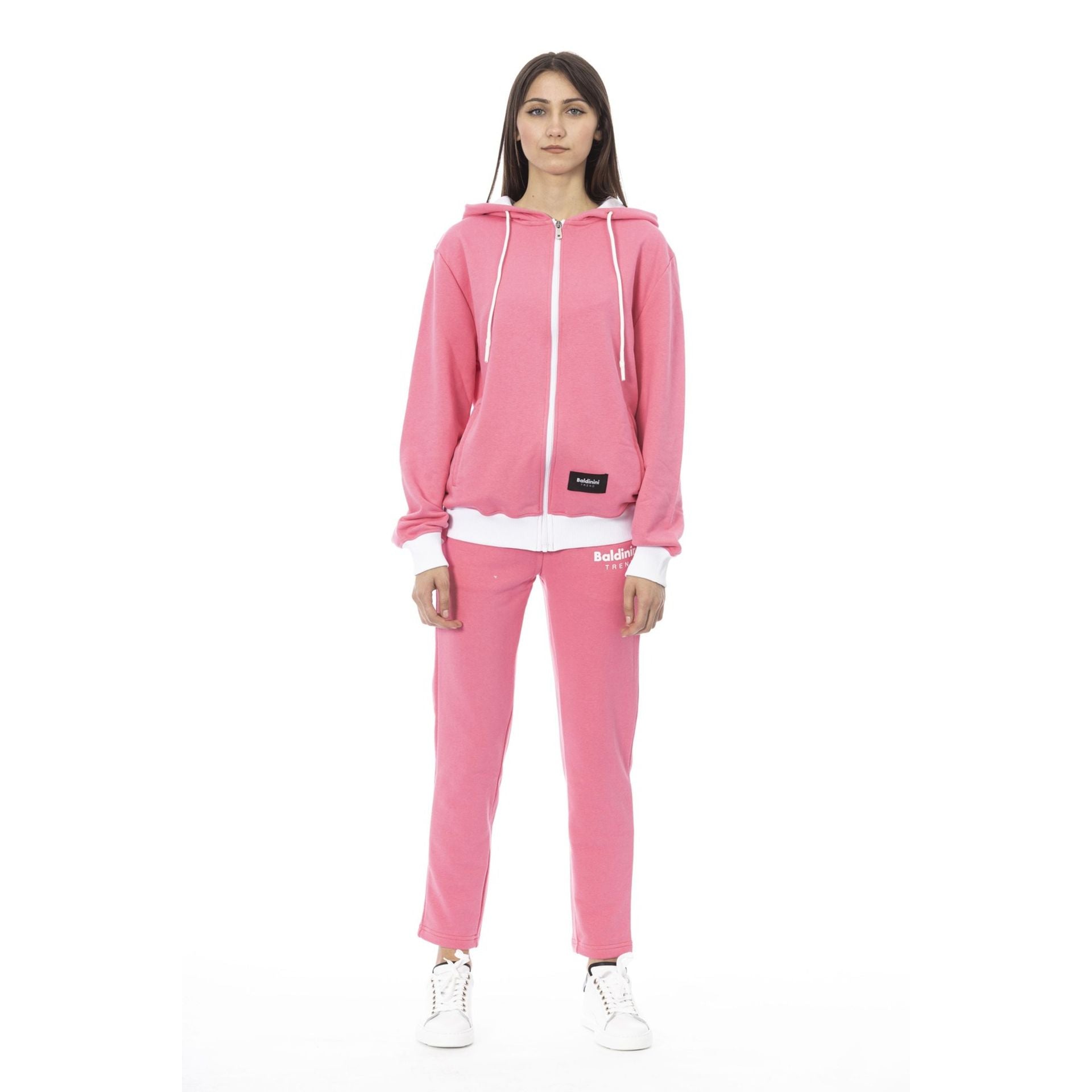 Дамски спортен екип Women’s tracksuit Baldinini Trend 98147898 MANTOVA ROSA2 Pink front view