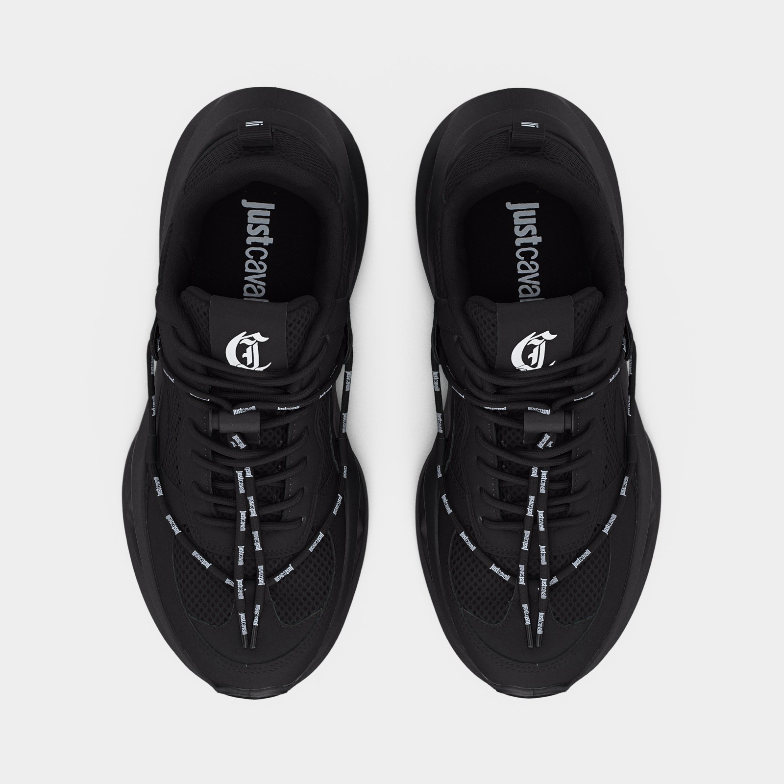 Мъжки маратонки Just Cavalli Fondo Vannie 80QA3SV2 ZSE47 899 Men Sneakers Top View