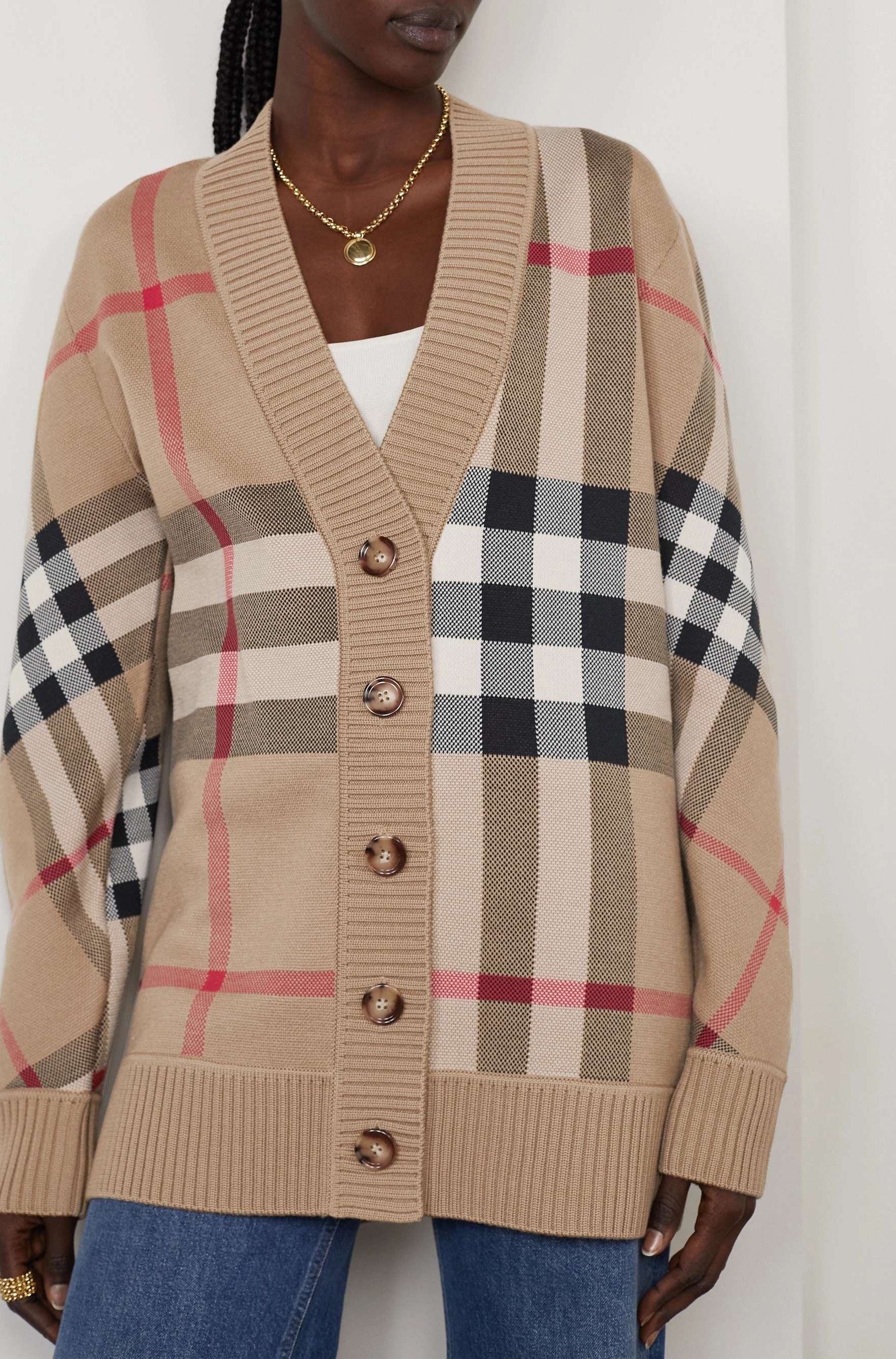 Дамска вълнена жилетка Women’s cardigan Burberry 8039153A7026