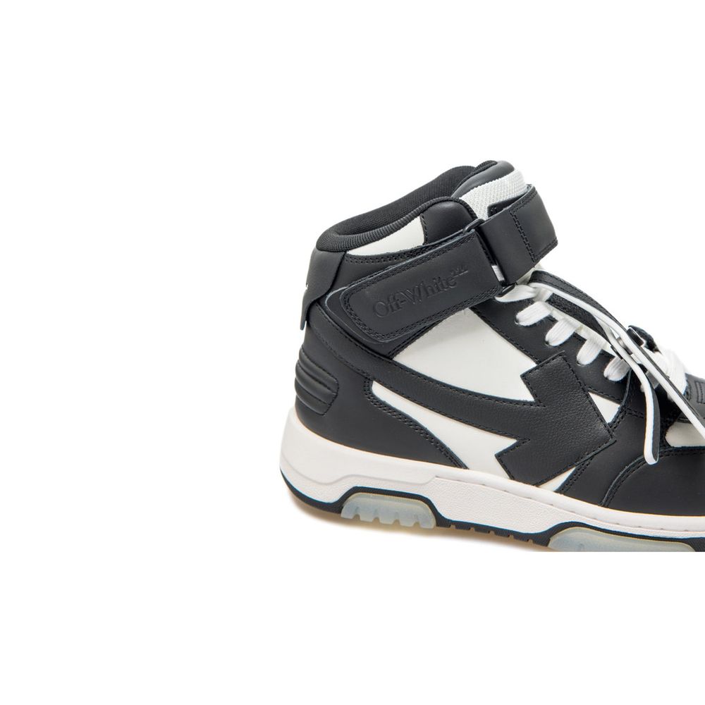 Мъжки високи кецове Men’s mid top sneakers Off-White Out of Office
OMIA259C99LEA002 black and white detail view