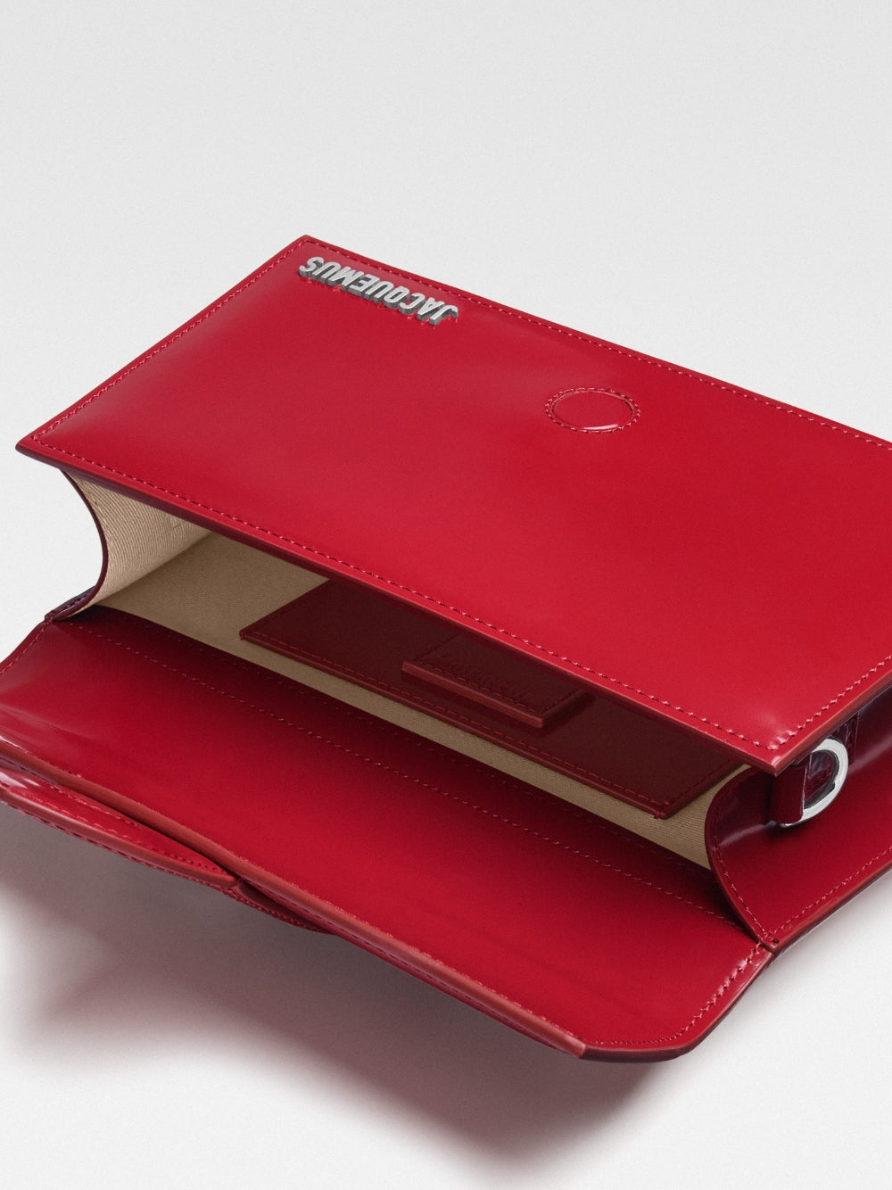 Jacquemus Le Grand Bambino Red Bag BAW00007AC18A01470 Inside View