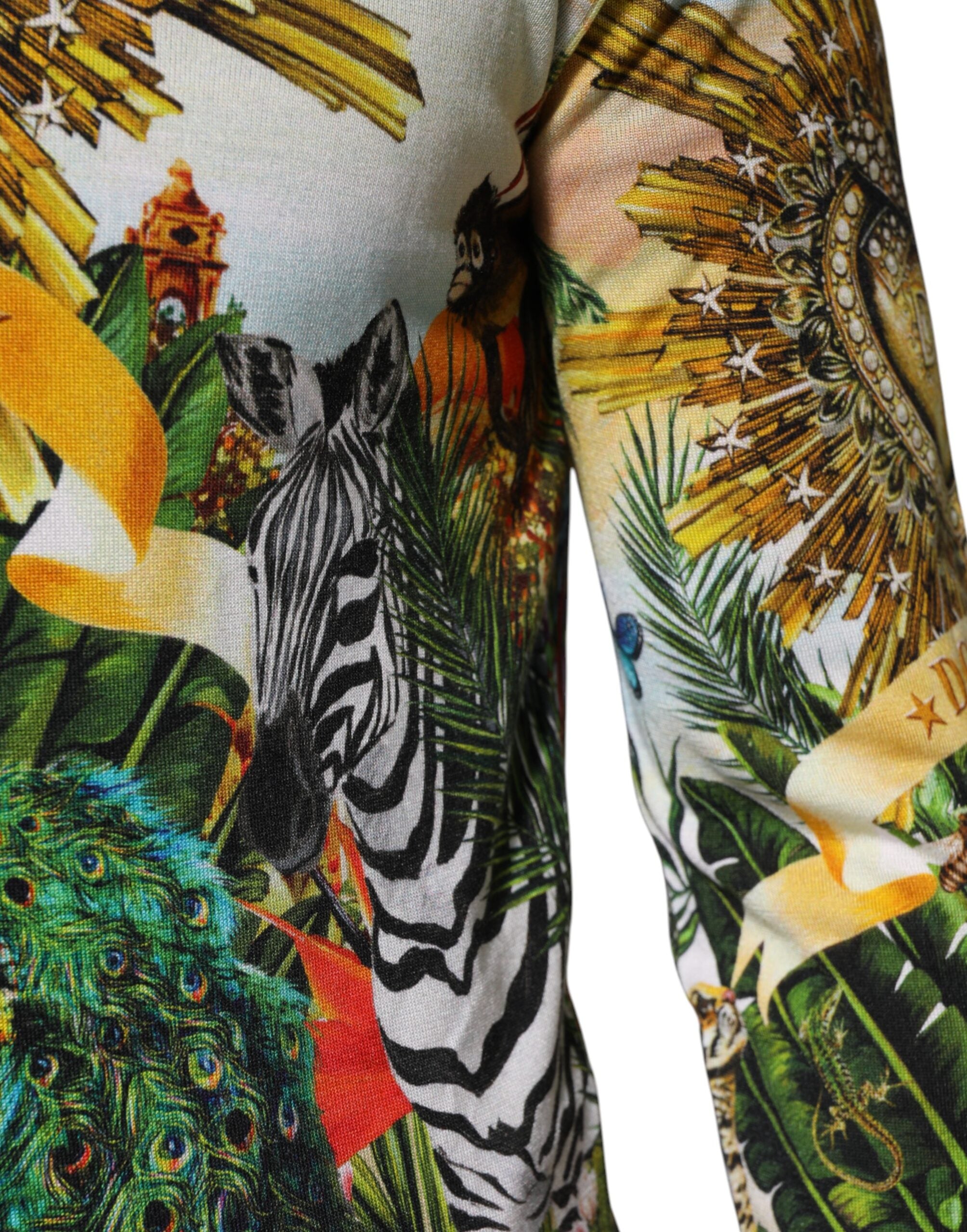 Мъжки копринен пуловер Men’s luxury silk sweater DOLCE & GABBANA GX550T JAHFH