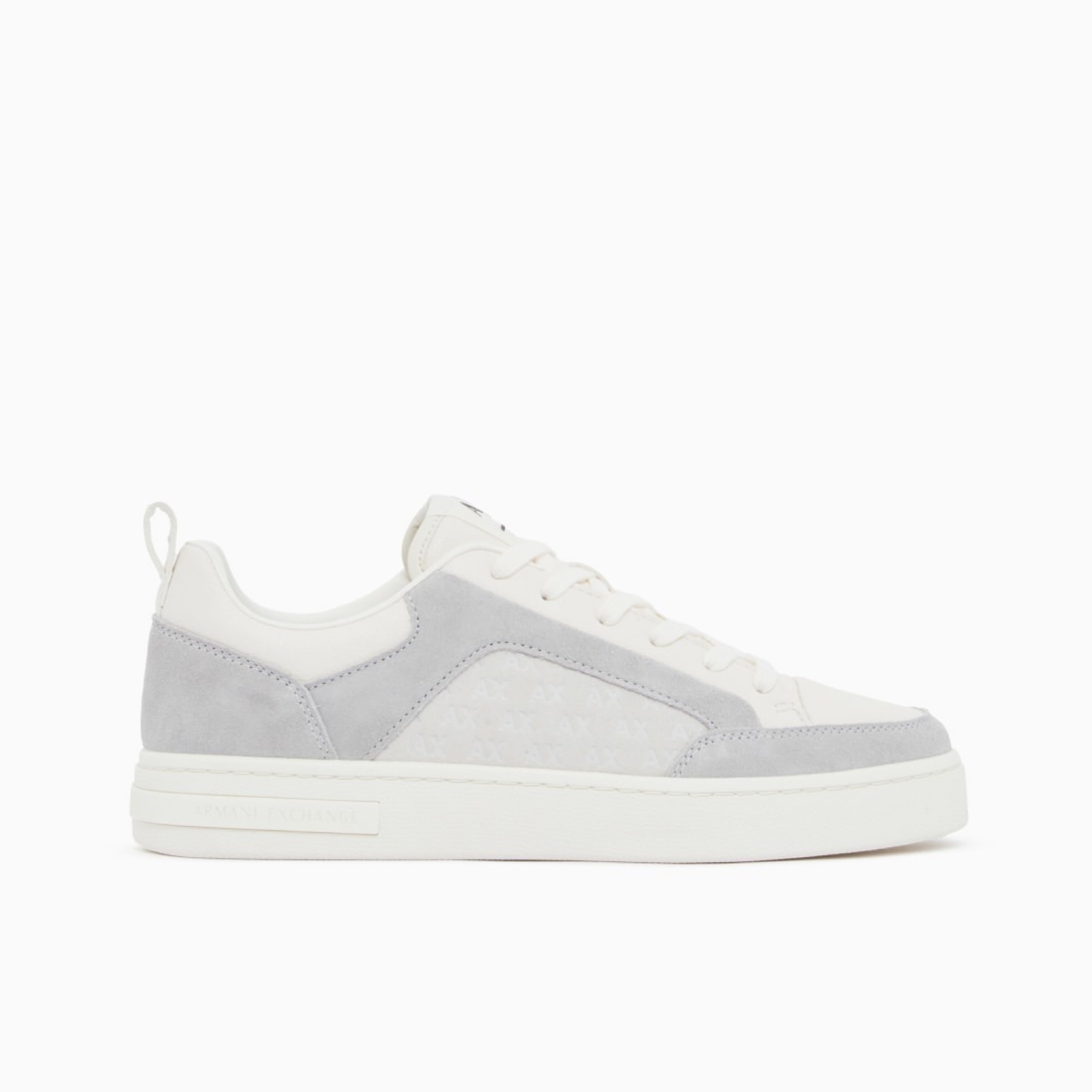 Мъжки бели кецове Armani Exchange Men Sneakers XM003388 AF27475 U0003 Lateral View