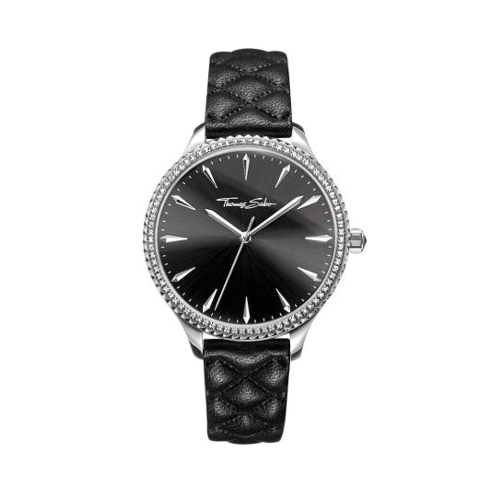 Thomas Sabo Black Leather Watch