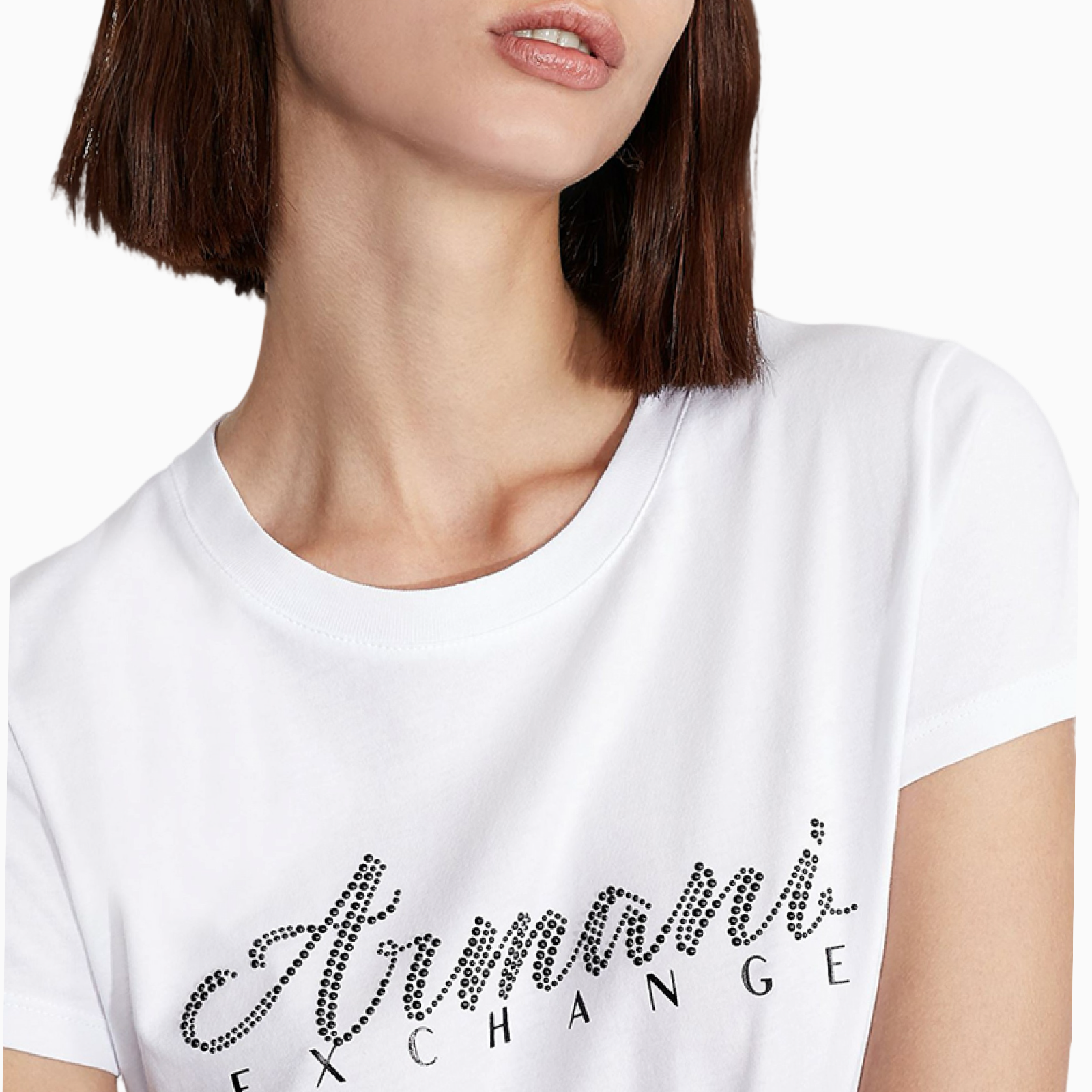 Дамска бяла тениска Armani Exchange
8NYT91 YJG3Z