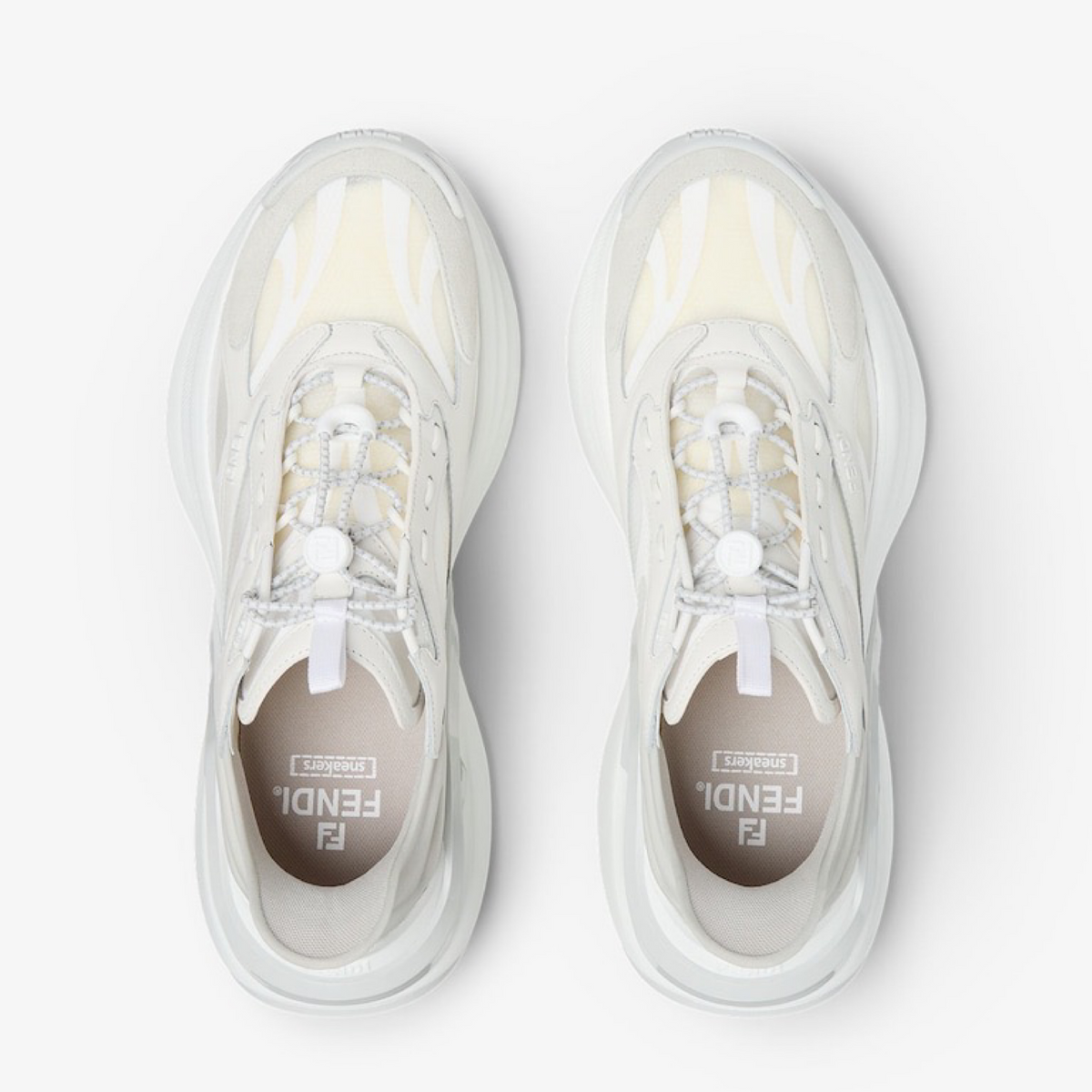 Fendi F-Light Sneakers 7E1846AYFPF1V80 Top View