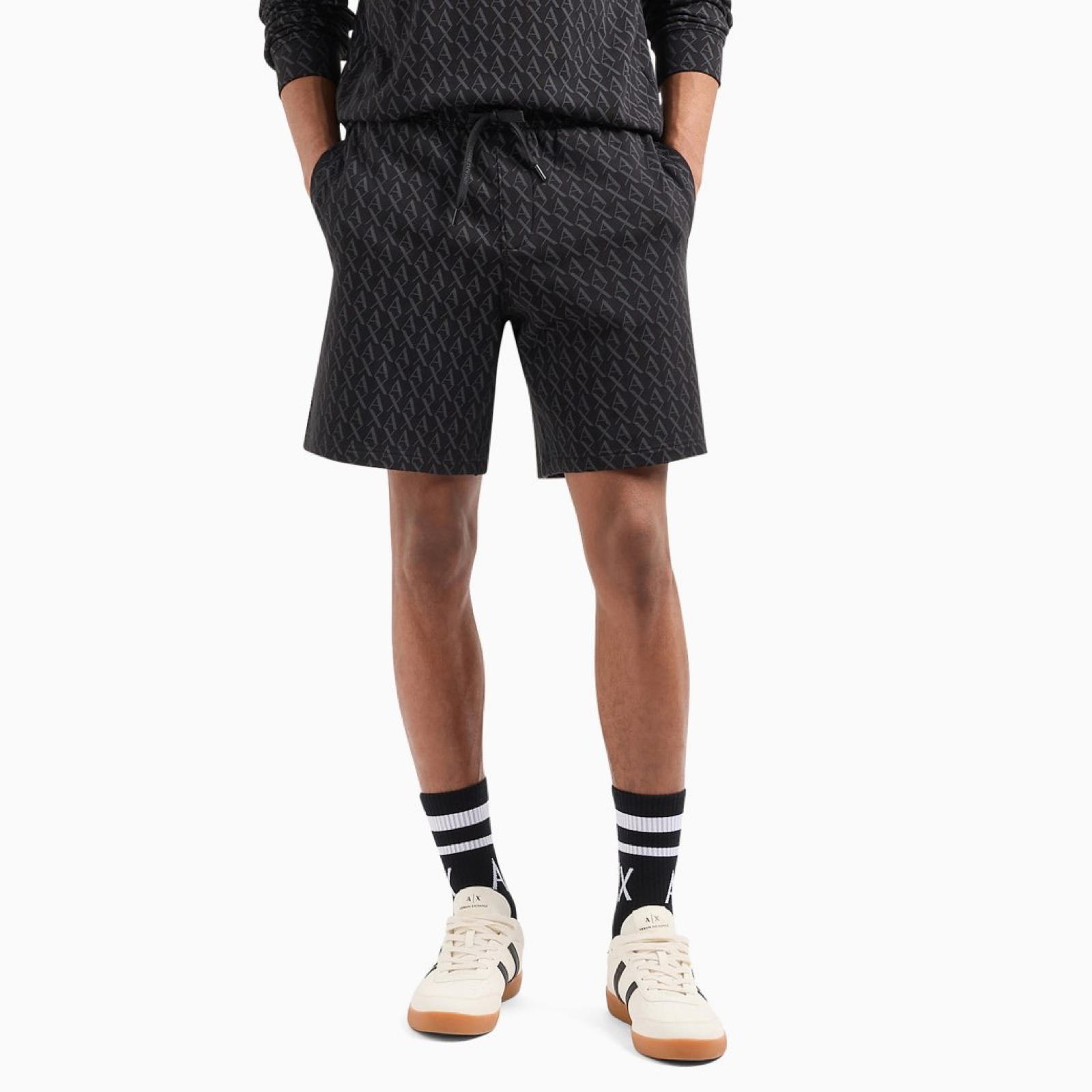 Мъжки къси панталони Armani Exchange Men Shorts XM001227 AF11847 FC026 Front View