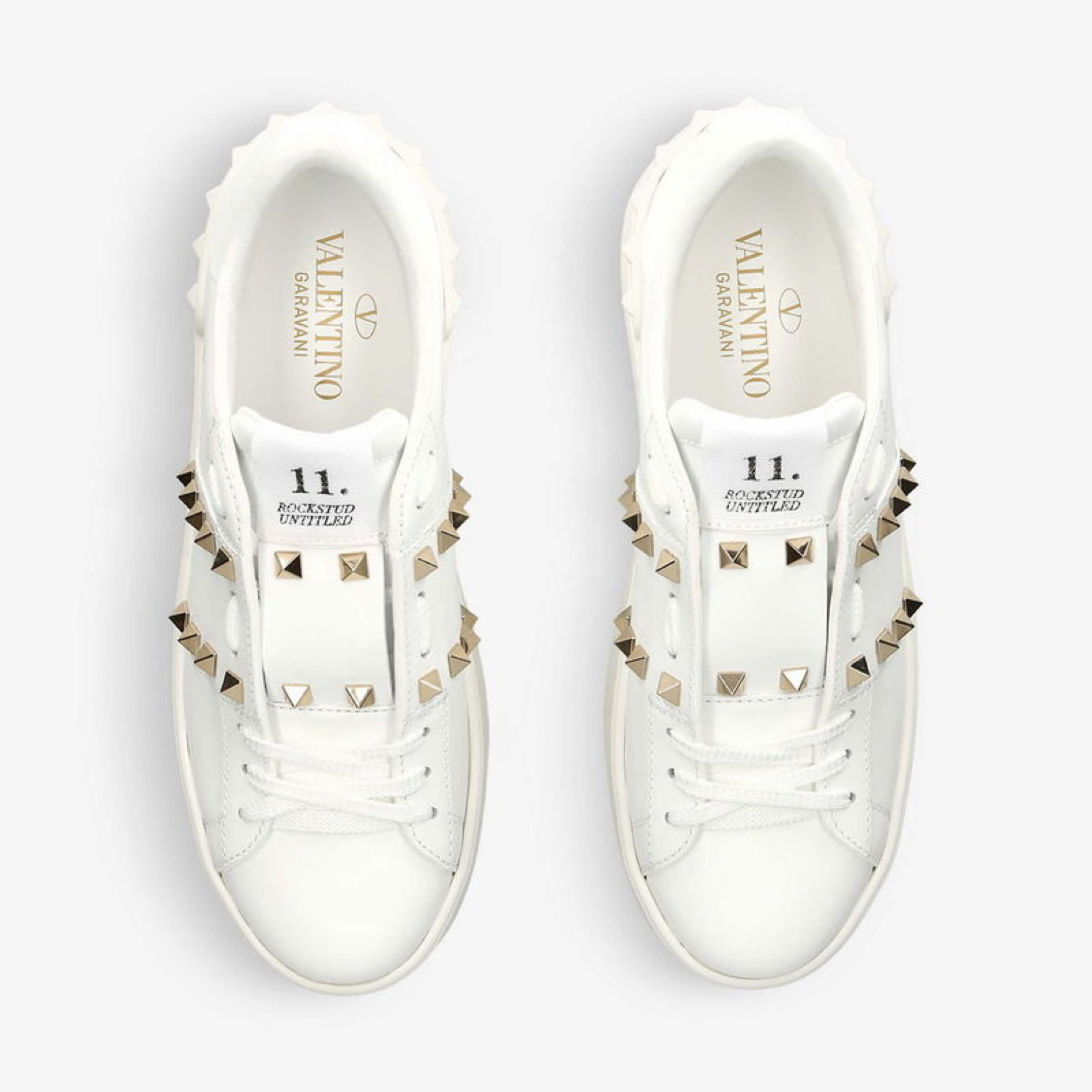 Valentino Garavani Rockstud Untitled Platform Women Sneakers S0GG8VJZNM0 Top View