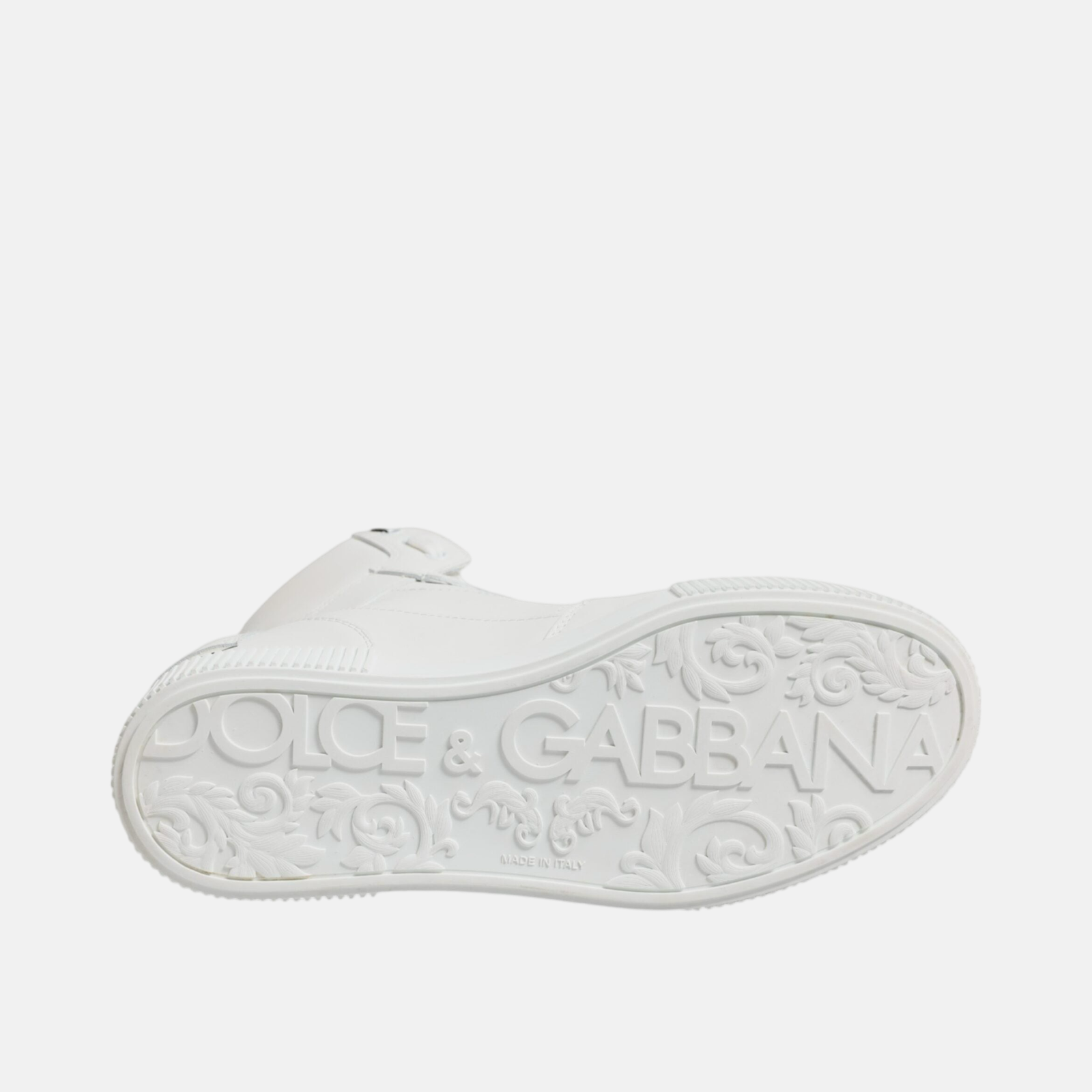 Мъжки бели високи кецове Dolce & Gabbana Miami DNA High Top Men Sneakers