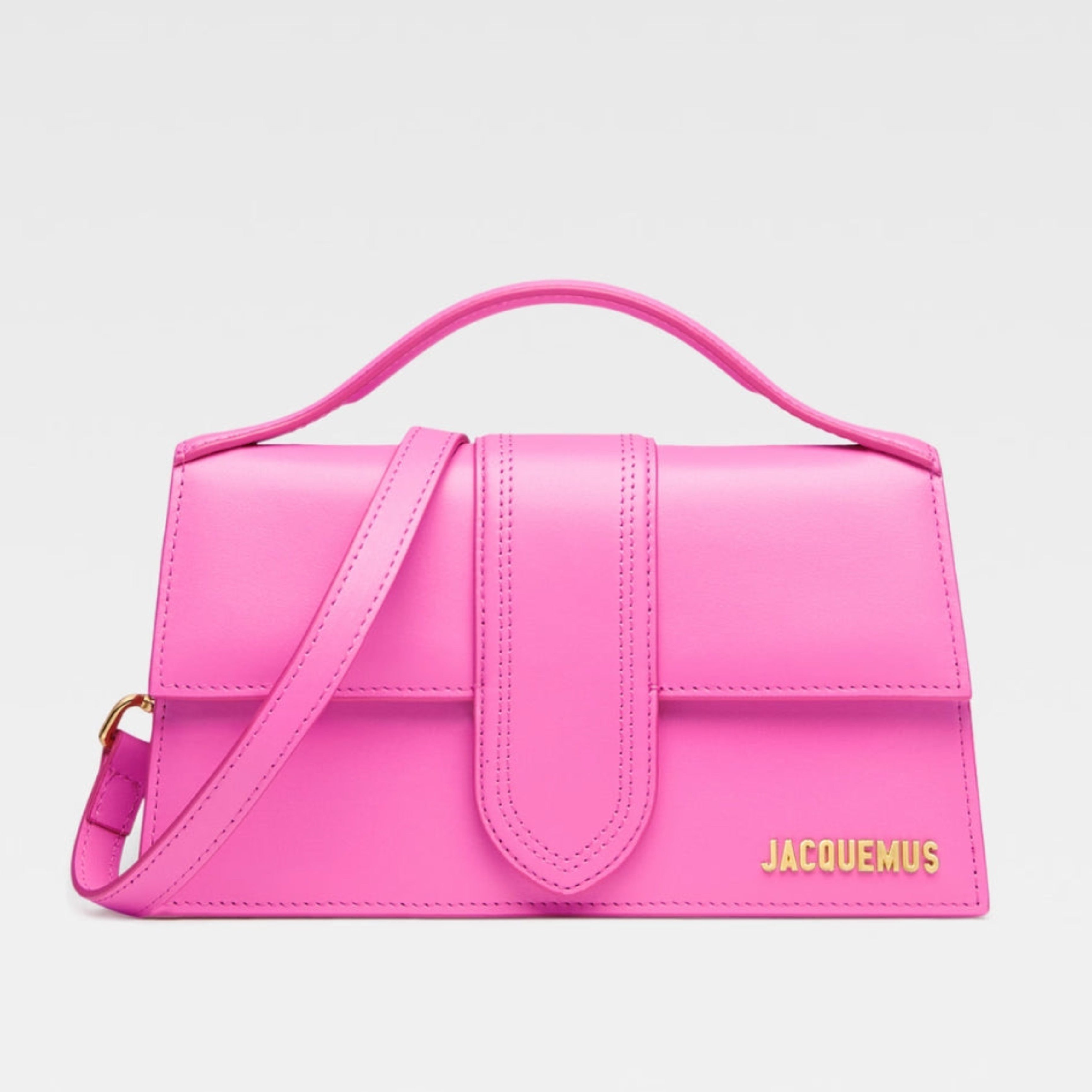 Дамска чанта Women’s handbag JACQUEMUS Le Grand Bambino 213BA0073060 430 Pink front view