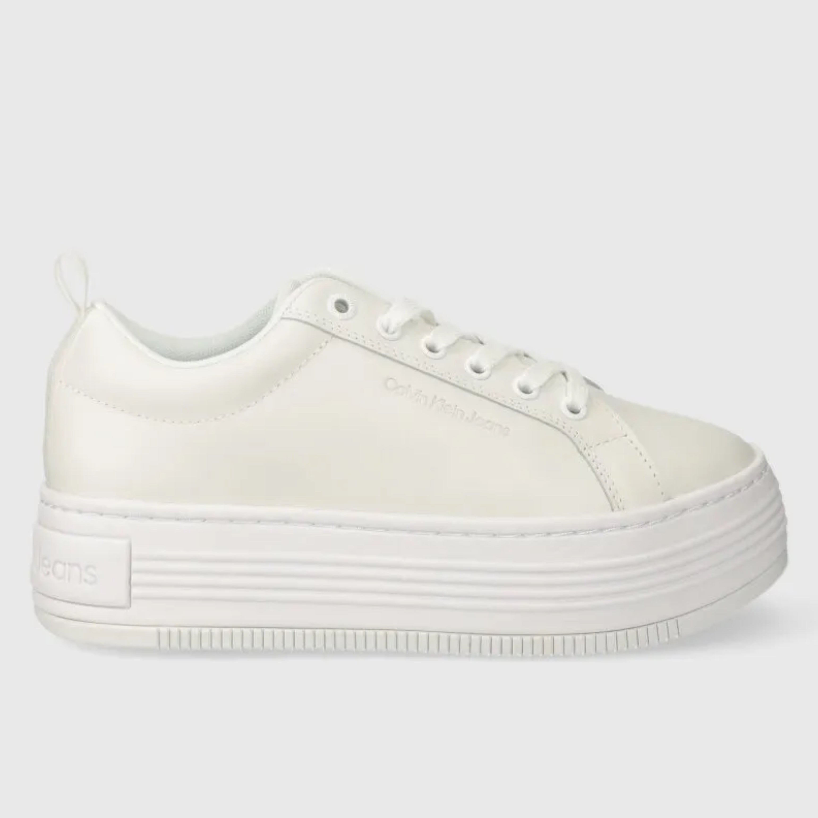 Дамски кецове Women’s sneakers Calvin Klein Jeans YW0YW01309 White lateral view