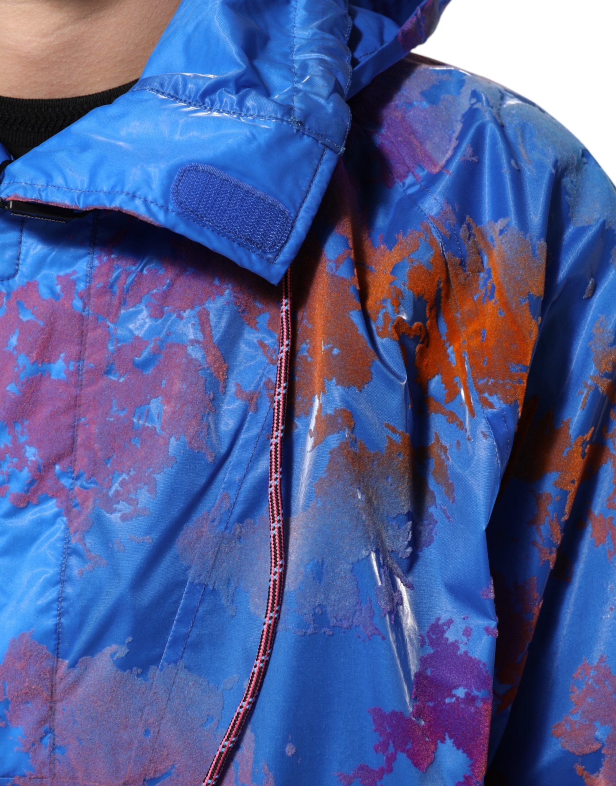 Мъжки анорак Men’s anorak jacket DOLCE & GABBANA G9WJ3Z FUSRU HBUAC detail view
