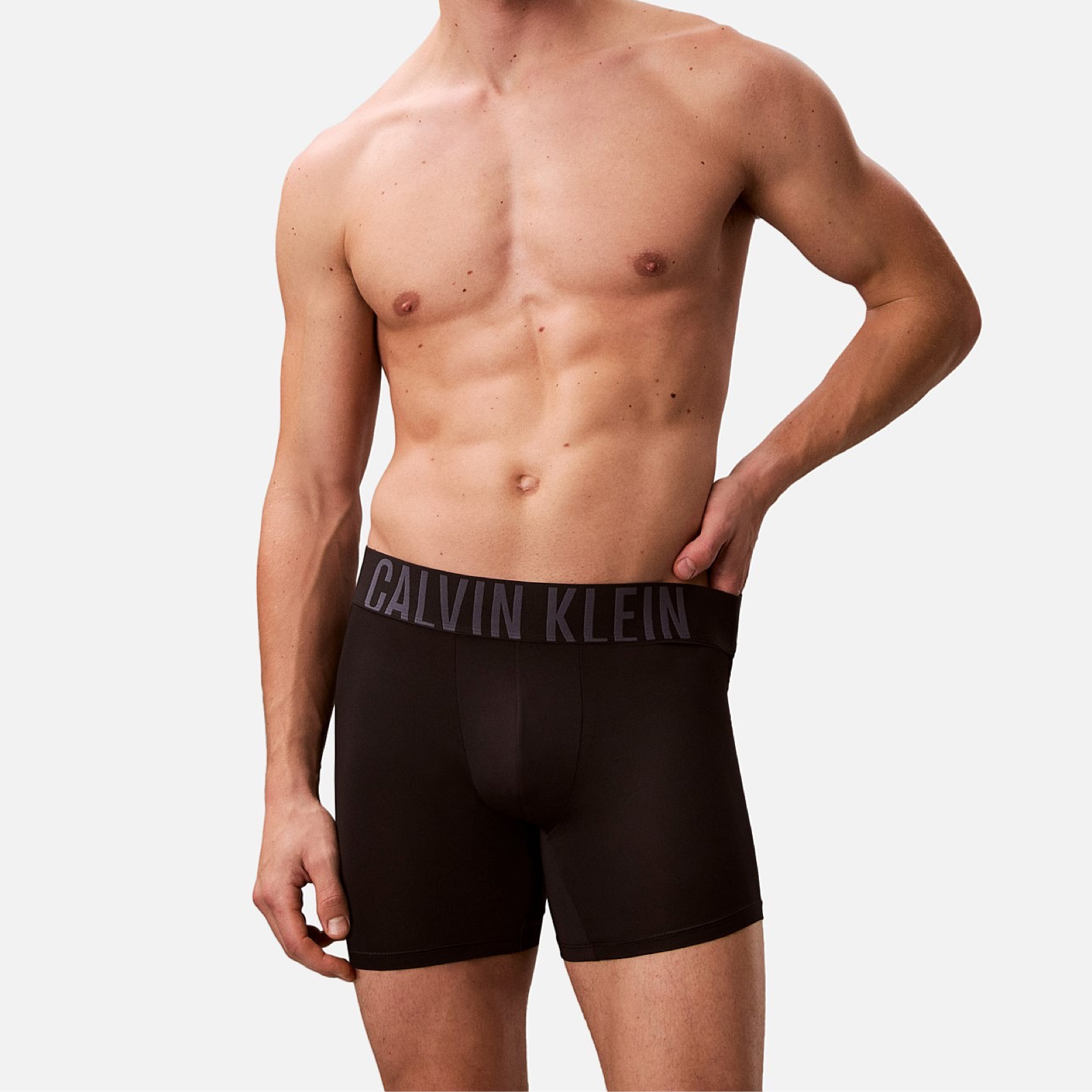 Мъжки боксерки Calvin Klein Men 3-pack boxers 000NB3612A 4W8 Front View