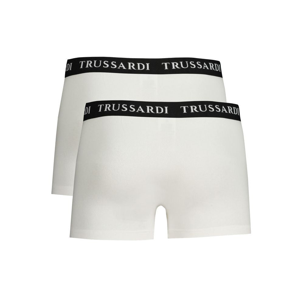 Мъжки боксерки Men’s boxers Trussardi
TRU2UTR02 White back view