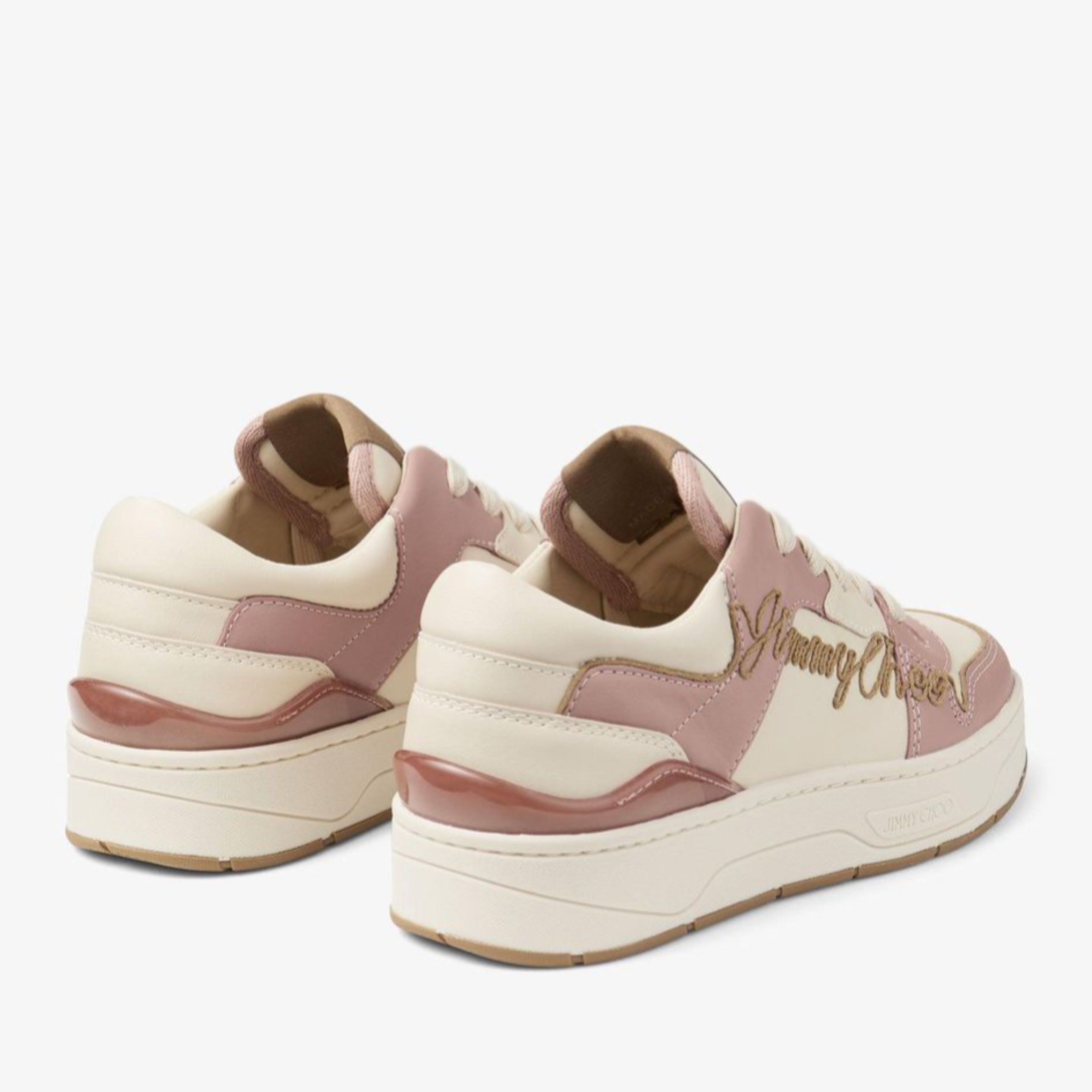 Дамски кецове Women’s sneakers Jimmy Chooo Florent F FLORENTFOLMXBALLETPINKKHAKIGREENMIX Heels view