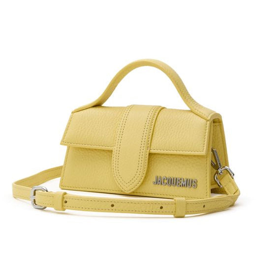 Дамска чанта Women’s handbag Jacquemus Le Mini Bambino 213BA0063234 250 Yellow angled view