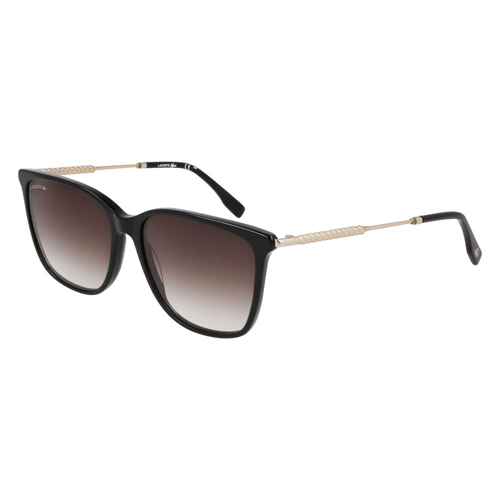 Lacoste Black Acetate Sunglasses