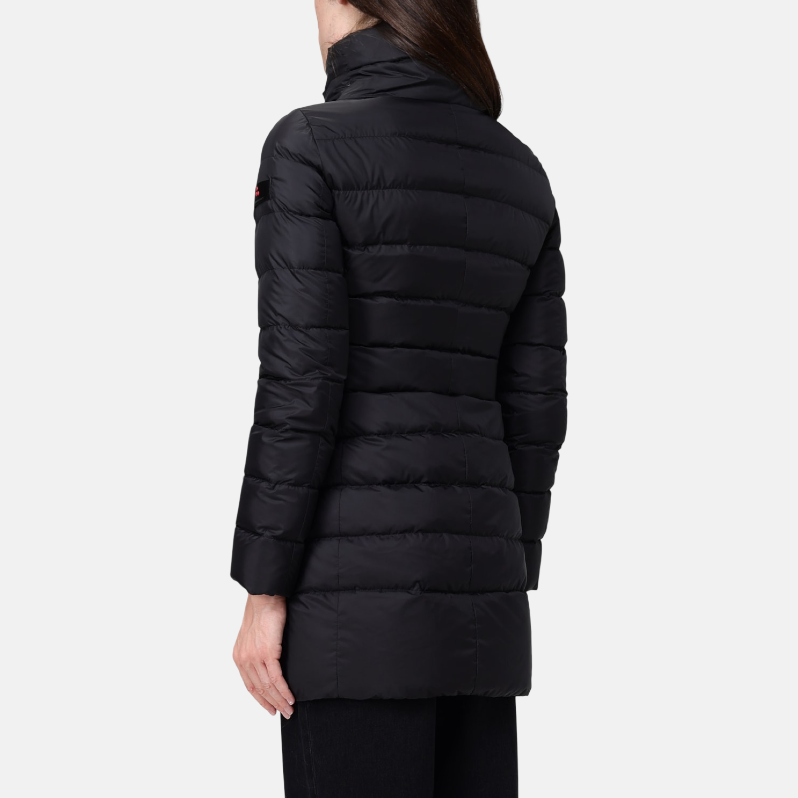 Дамско черно яке Peuterey Women Jacket PED545501181967 Back View