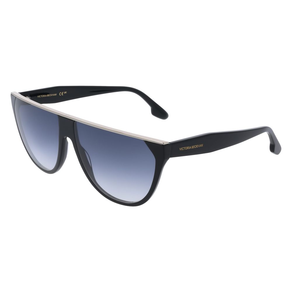 Victoria Beckham Black Acetate Sunglasses