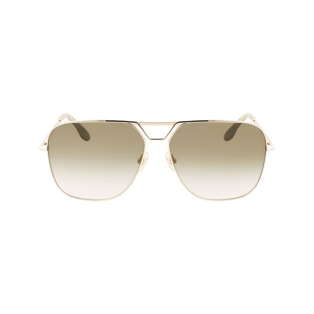 Victoria Beckham Gold Metal Sunglasses