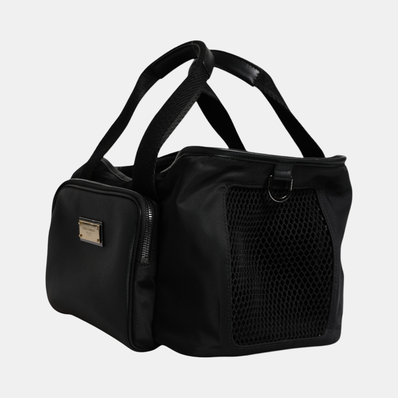 Dolce & Gabbana Logo Plaque Pet Bag BM2050 AQ756 8B956 Side View