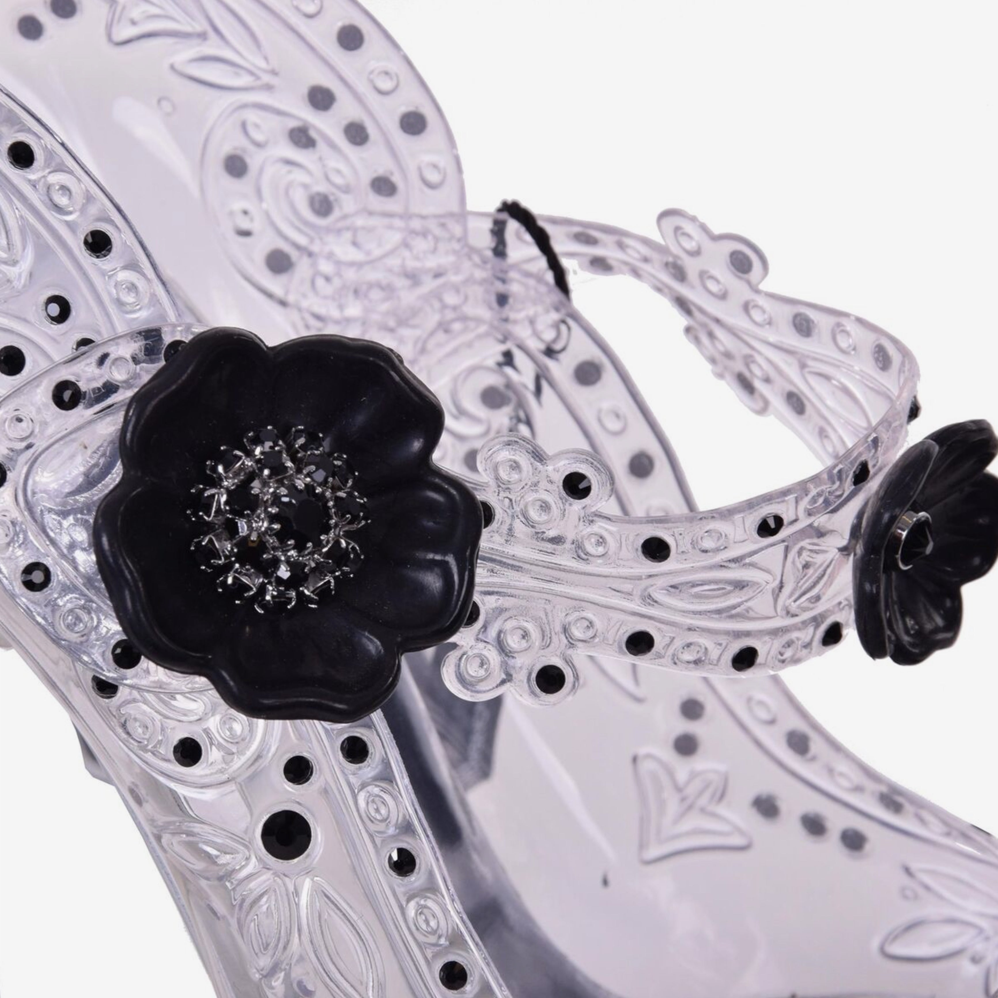 Дамски луксозни прозрачни обувки на висок ток DOLCE & GABBANA Women’s Luxury Transparent CINDERELLA Heels