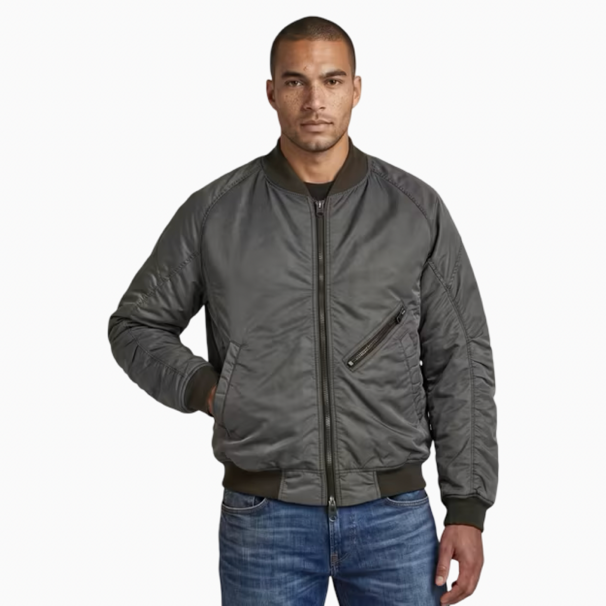 Мъжко яке G-Star GA-1 Lightweight Bomber Jacket D28332-D192-J382 Front View