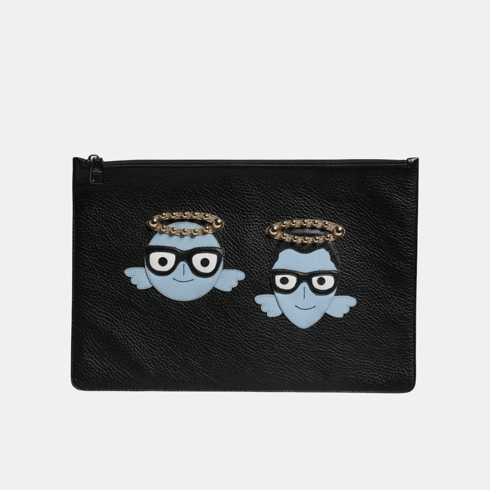 Dolce & Gabbana #DGFAMILY Embellished Men Clutch Bag BP2182 AI688 80999 Front View