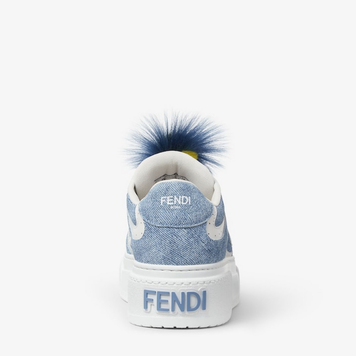 Fendi Match Sneakers 8E8721AYFKF1V7U Heel View