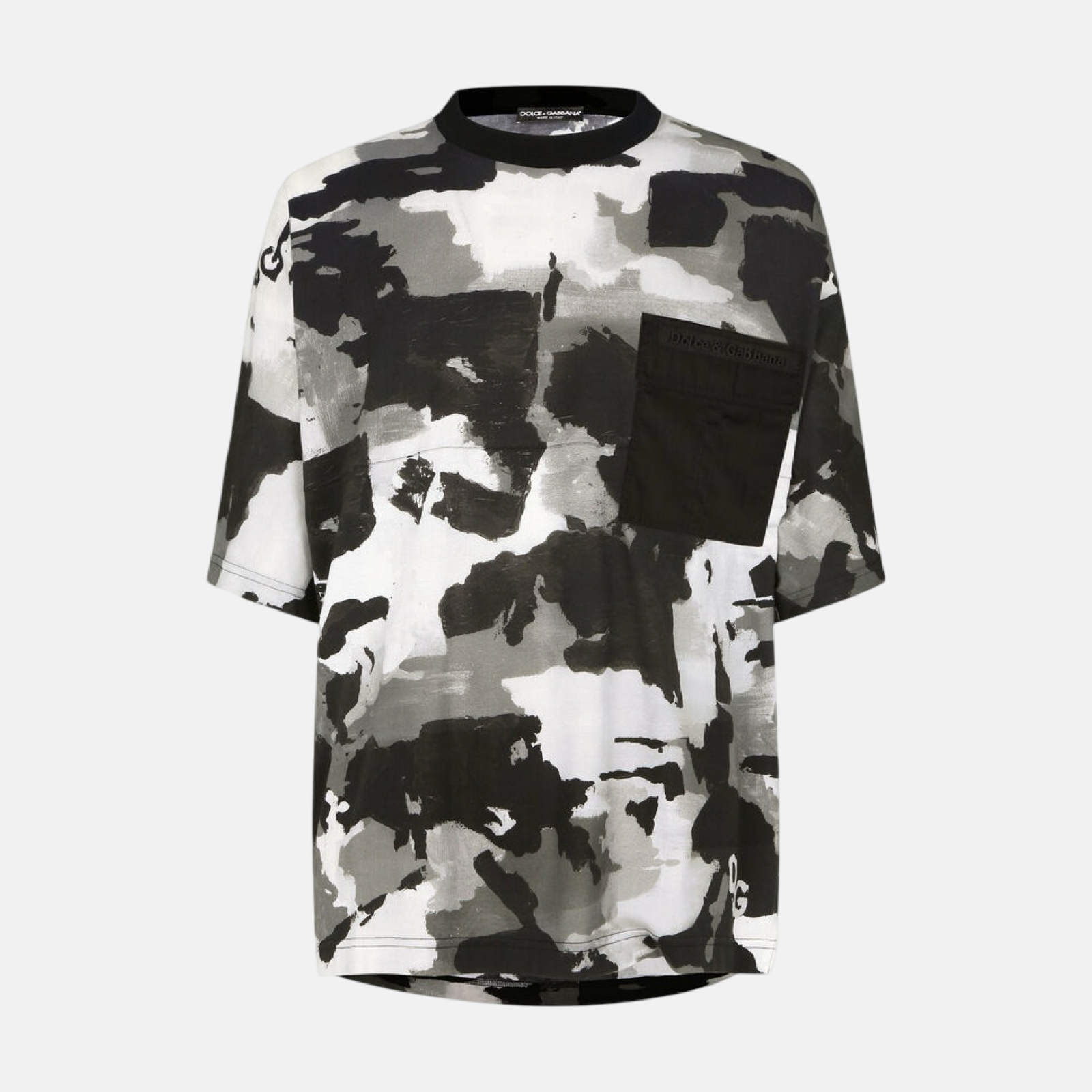 Мъжка камуфлажна тениска Dolce & Gabbana Camouflage Men T-shirt