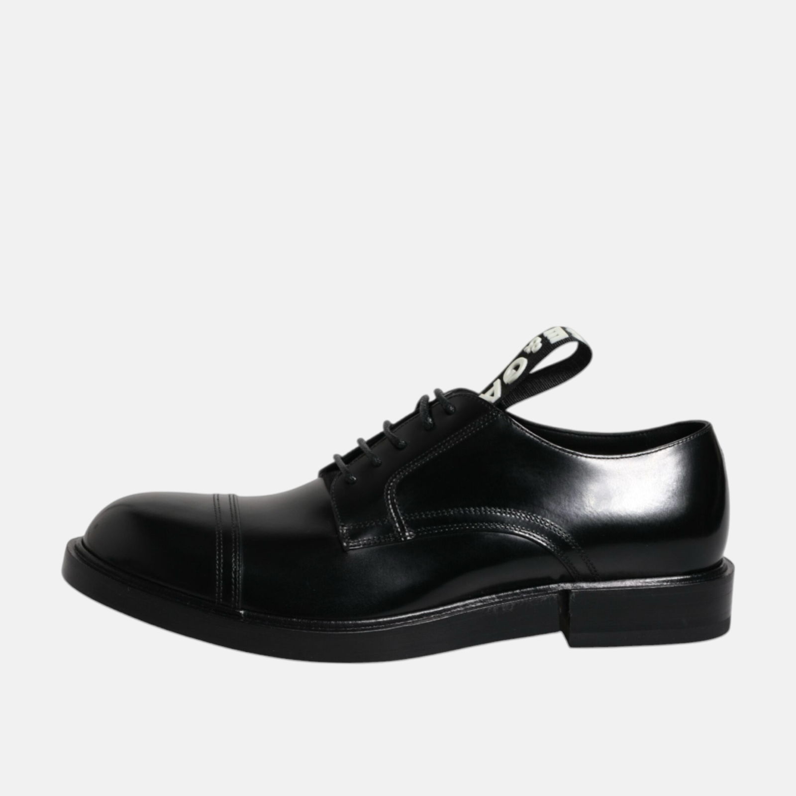 Мъжки официални кожени обувки Dolce & Gabbana Derby Men Formal Shoes A10424 A1203