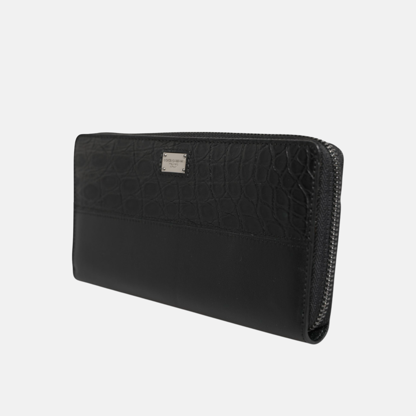 Dolce & Gabbana Green Ostrich Leather Continental Wallet BP1672 A2G19 BAG4701 Side View