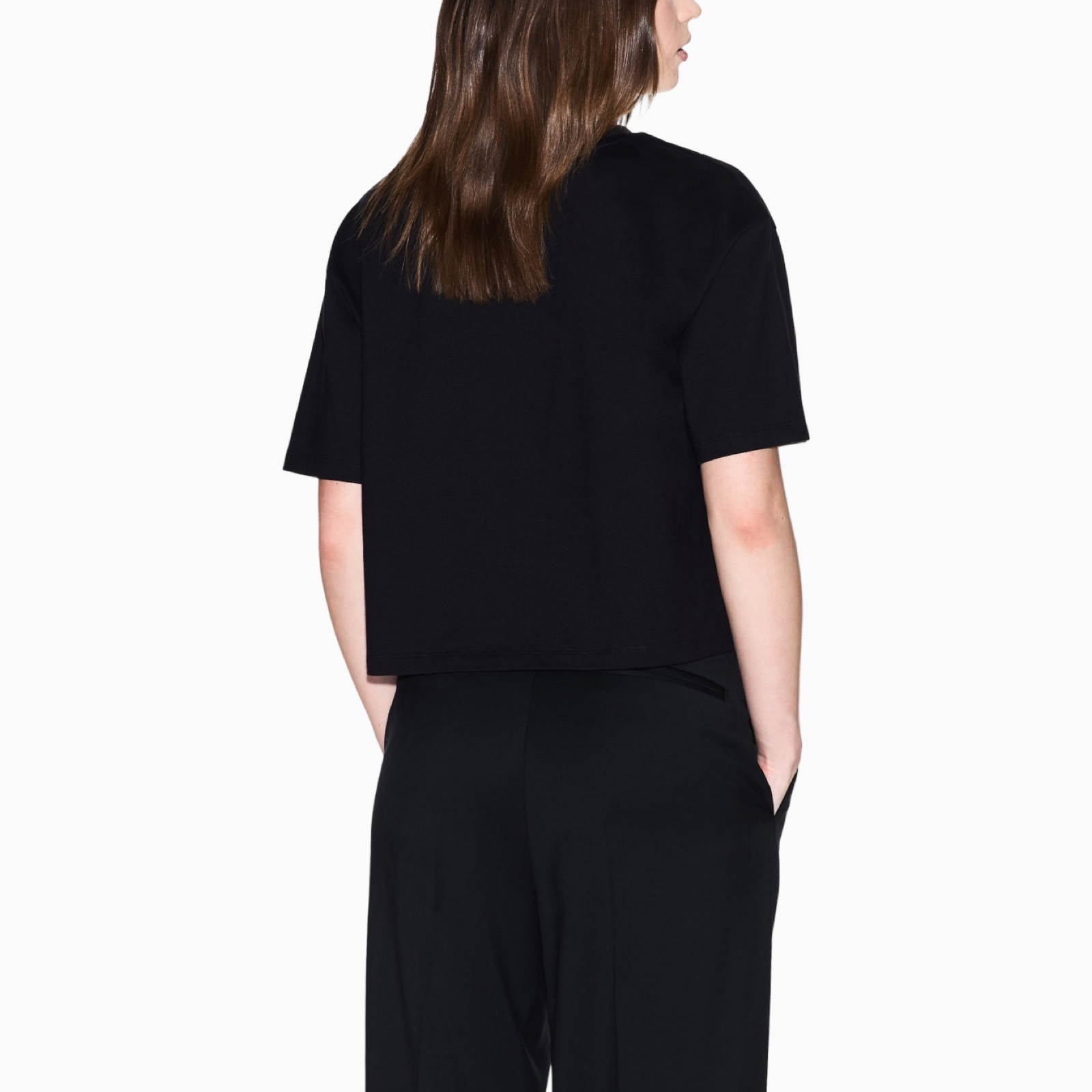 Дамска къса тениска Armani Exchange Women T-shirt XW001364 AF15085 Back View